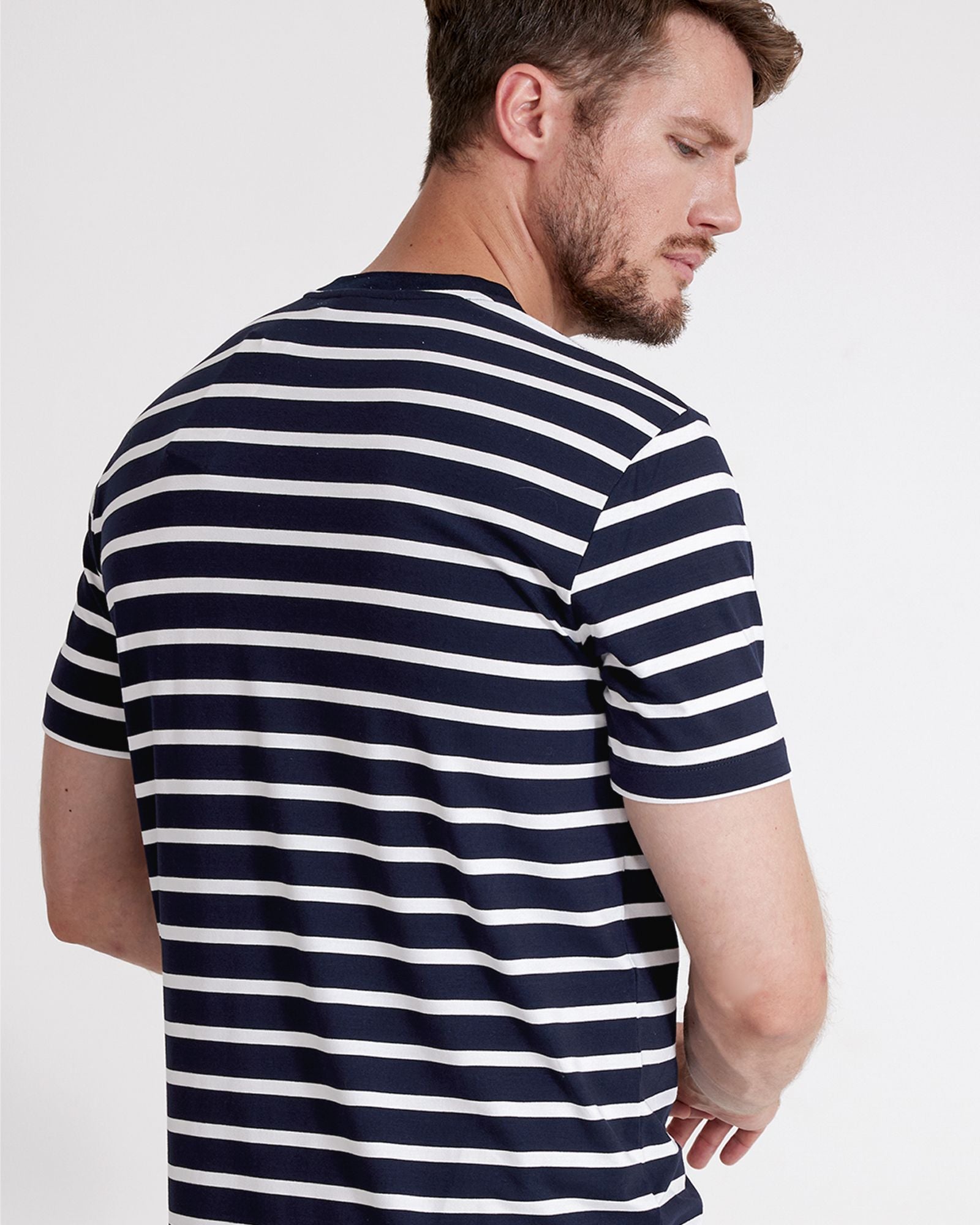 Robert T-Shirt - Navy/White