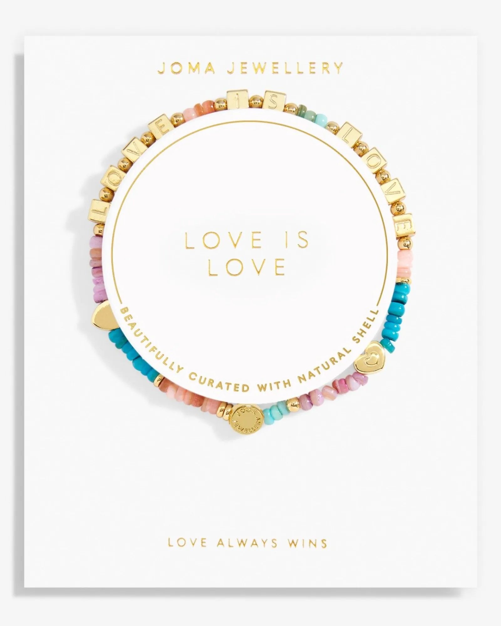 Bridal Happy Little Moments "Love Is Love" Bracelet