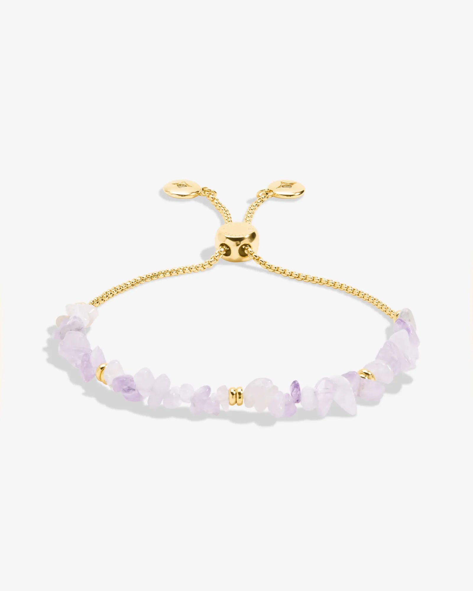 Manifestones Lilac Crystal Bracelet