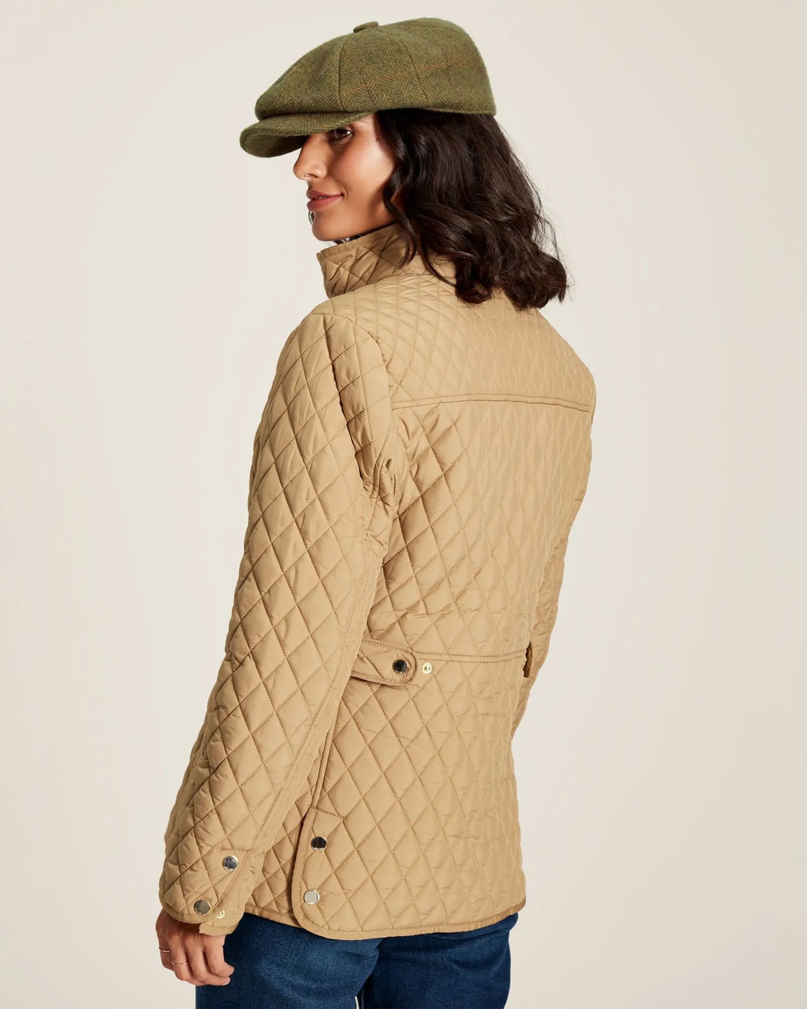 Allendale Brown Quilted Jacket