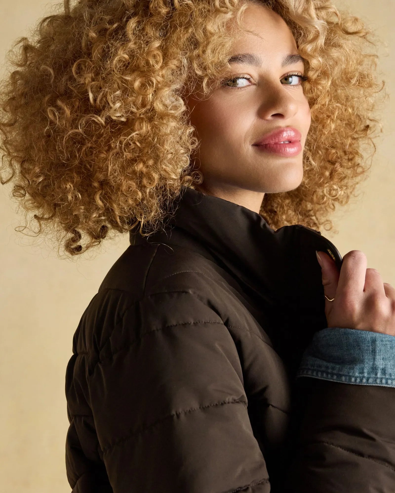 Aspen Long Coat - Brown