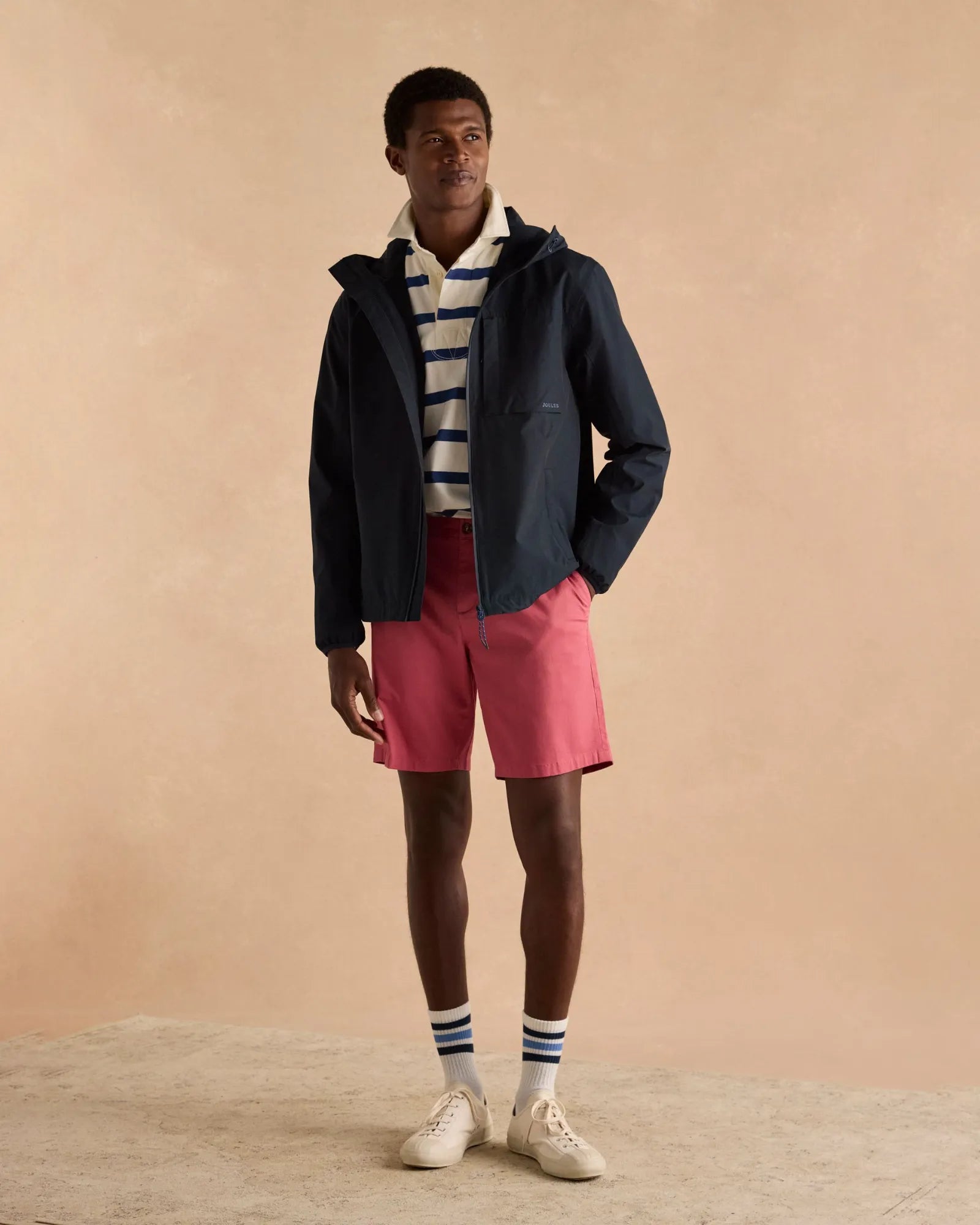 Ayston Coat - Navy Blue