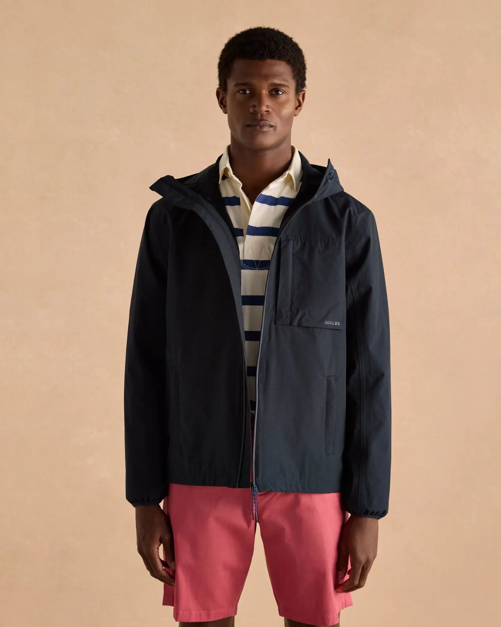 Ayston Coat - Navy Blue