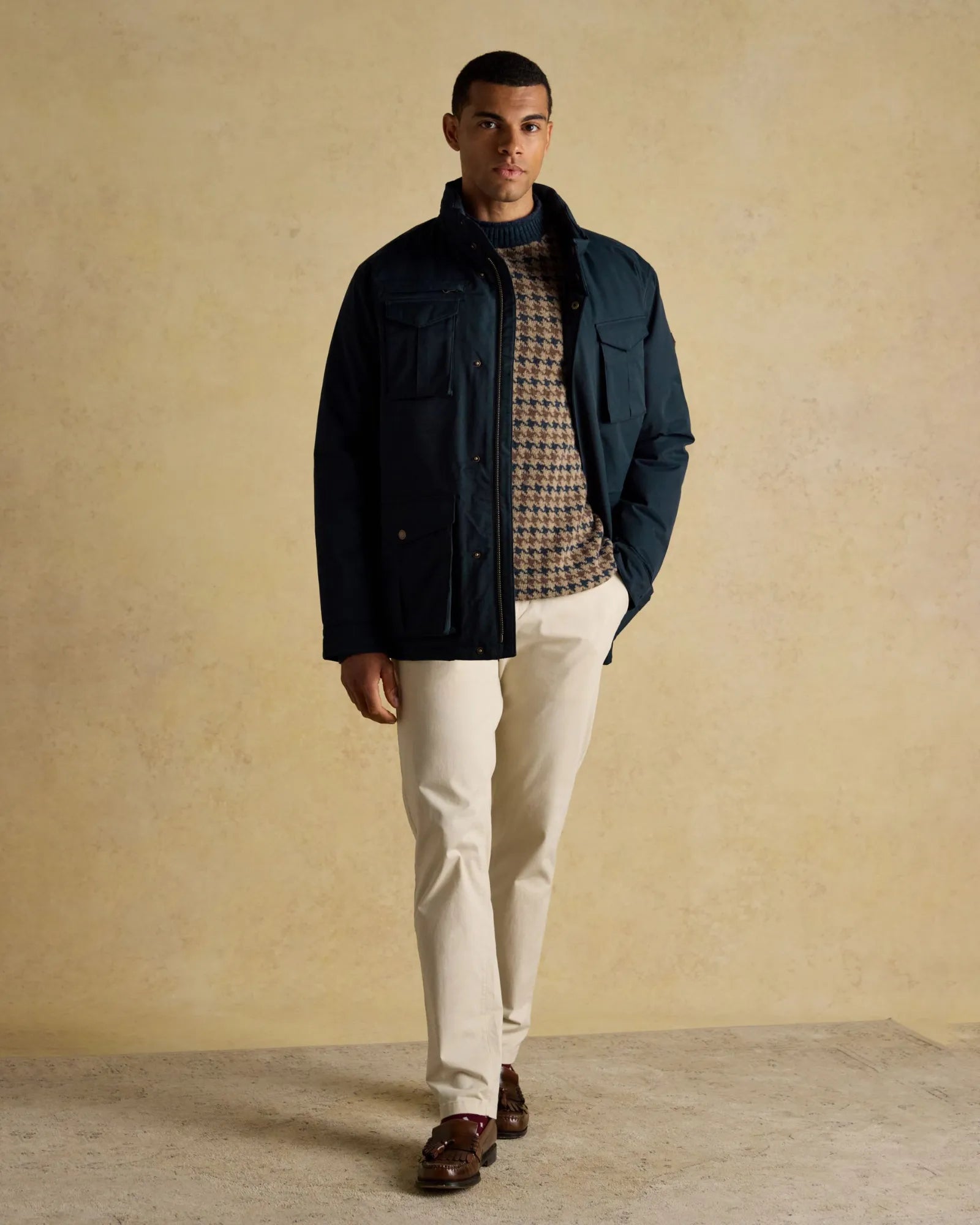 Beckett Coat - Navy