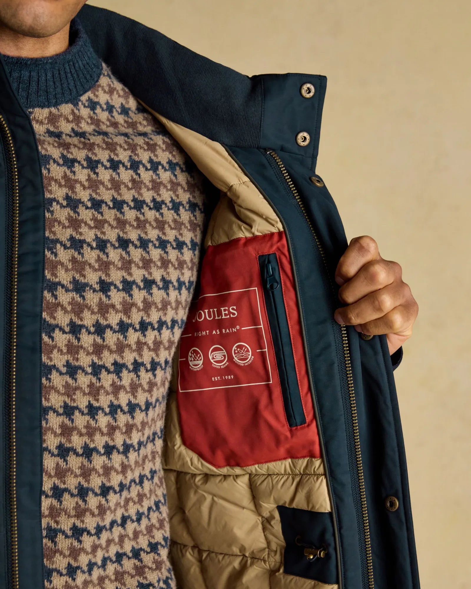 Beckett Coat - Navy
