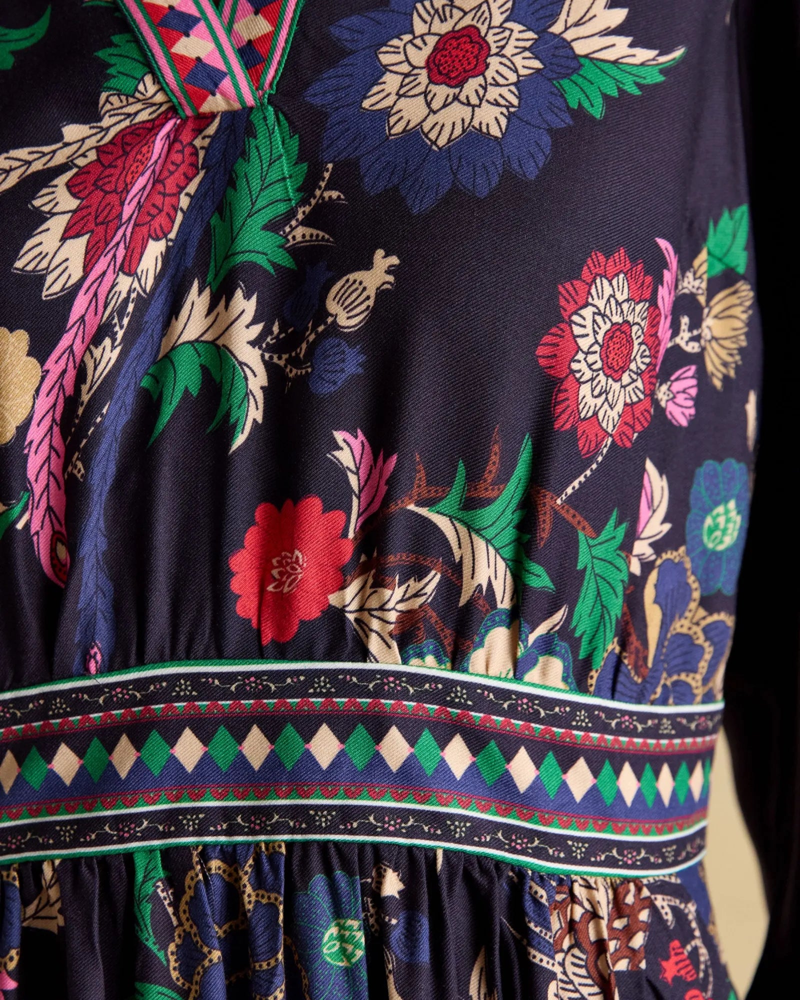 Cressida Dress - Navy