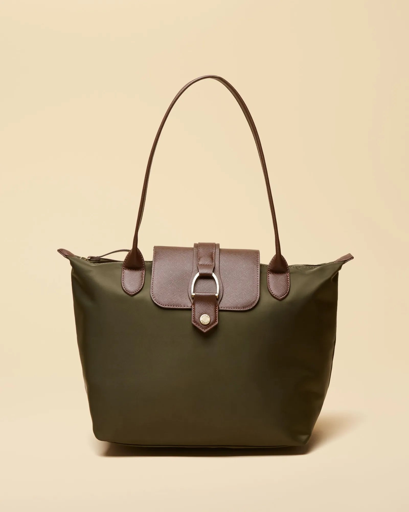 Edie Shopper Bag - Khaki Green