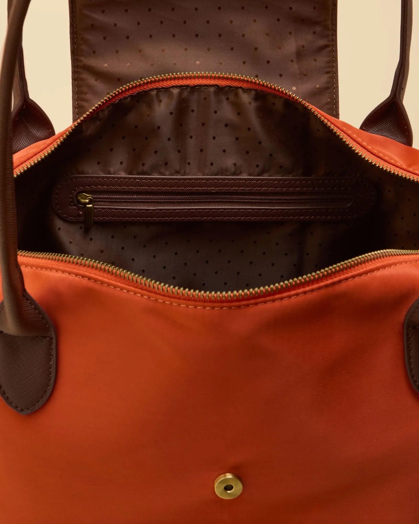 Edie Shopper Bag - Orange