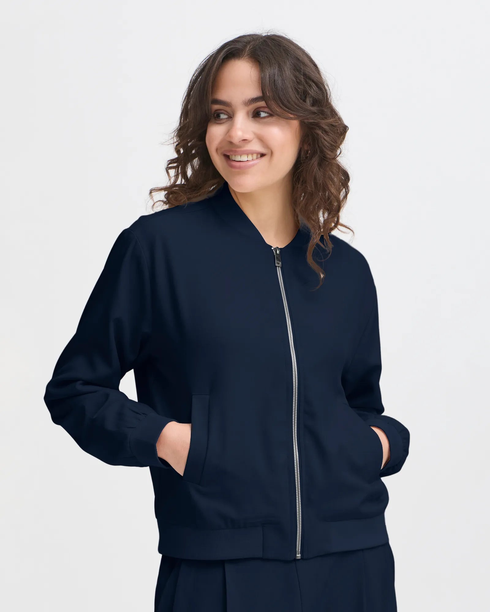 FRMAREENA Jacket - Navy Blazer Melange
