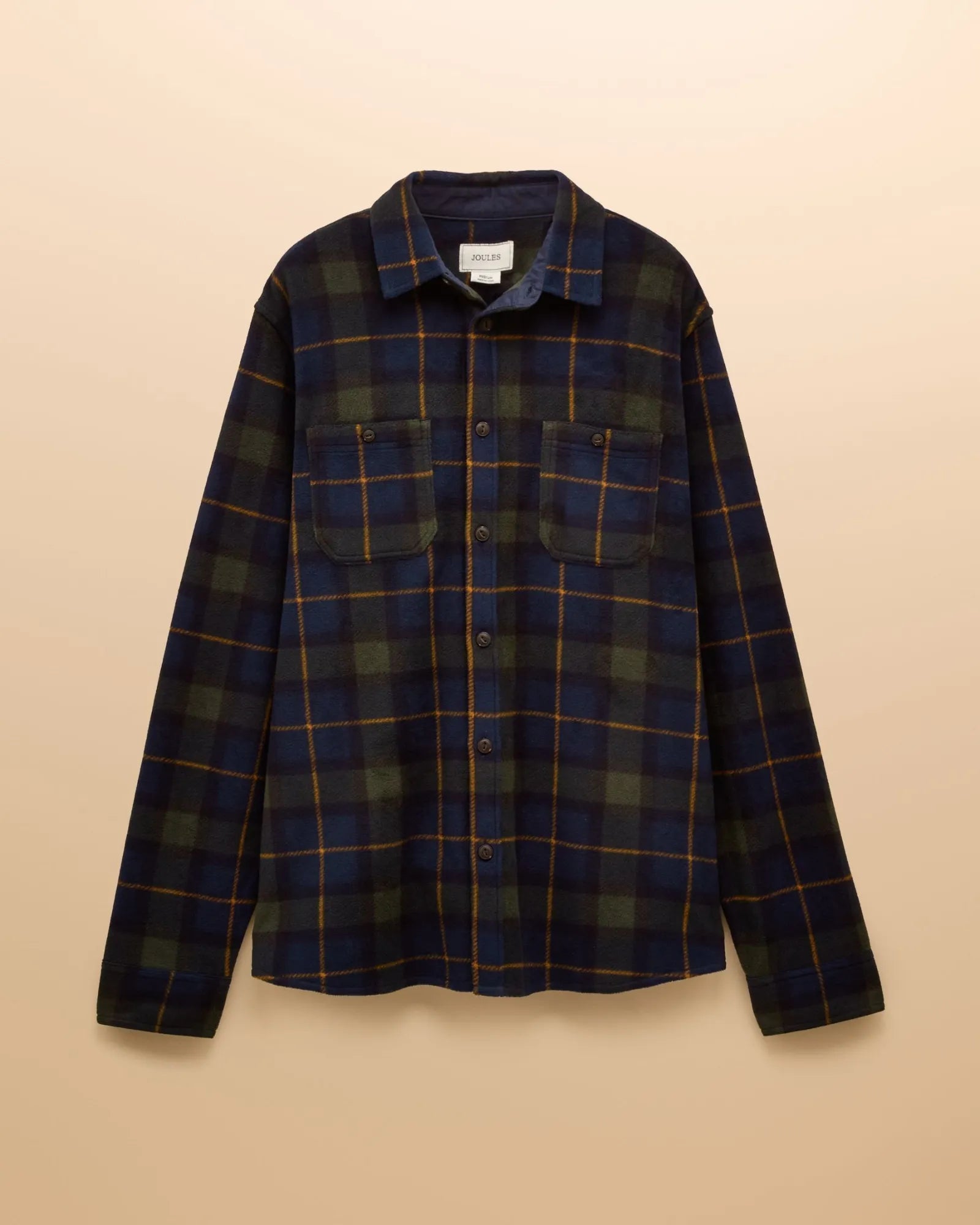Fleece Shirt - Navy Check