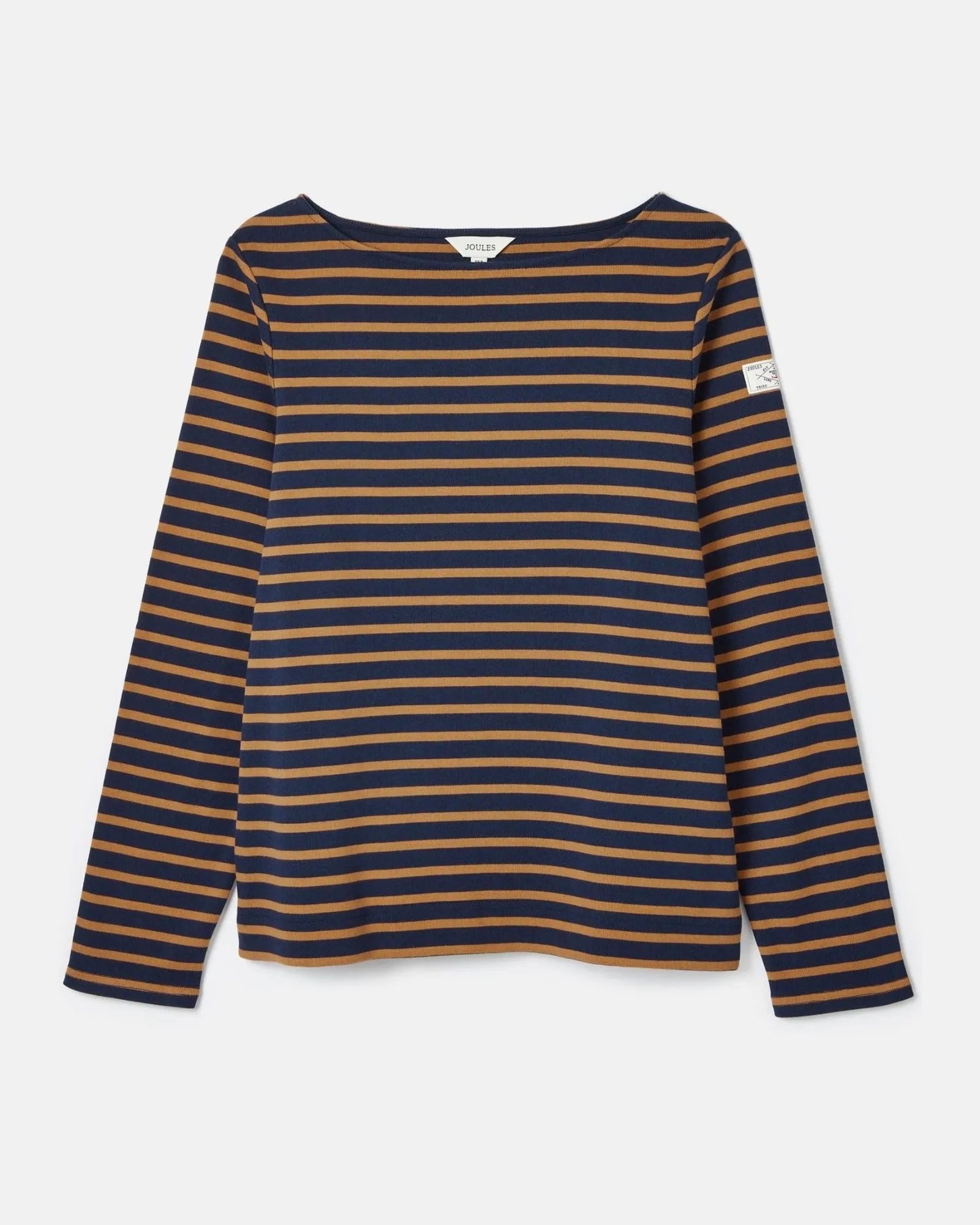 Harbour Top - Navy/Tan