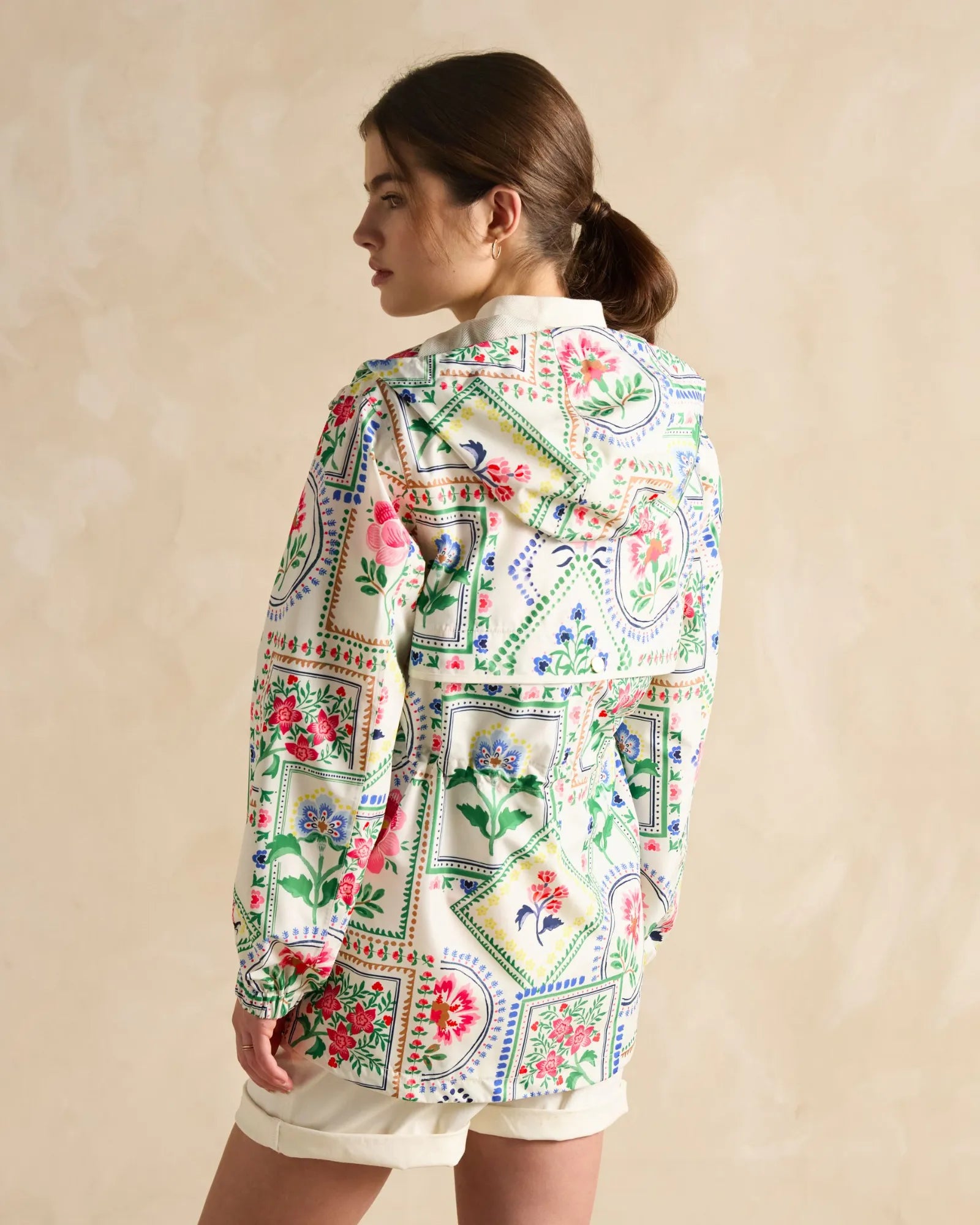 Holt Raincoat - Mosaic Floral