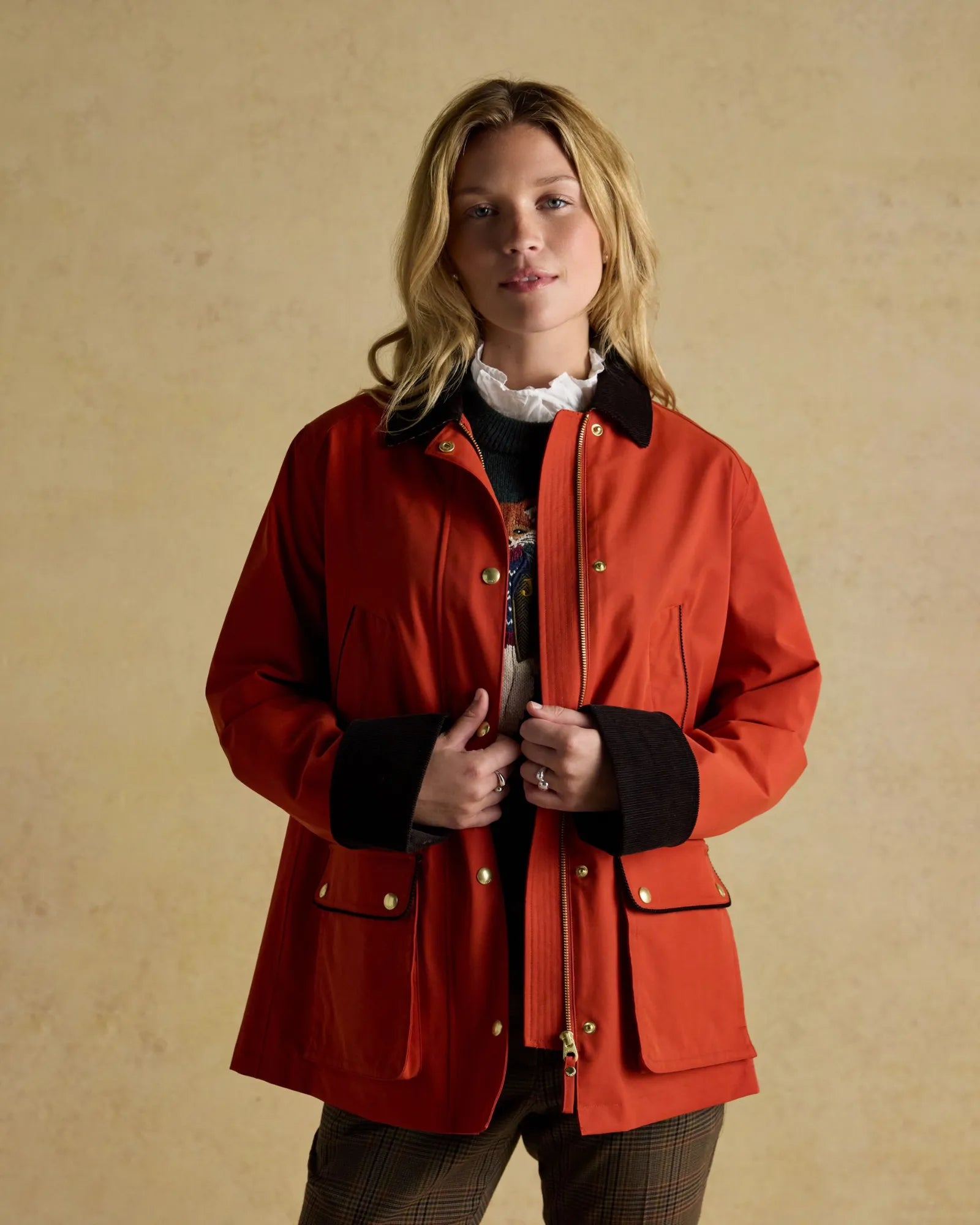 Katherine Coat - Burnt Orange