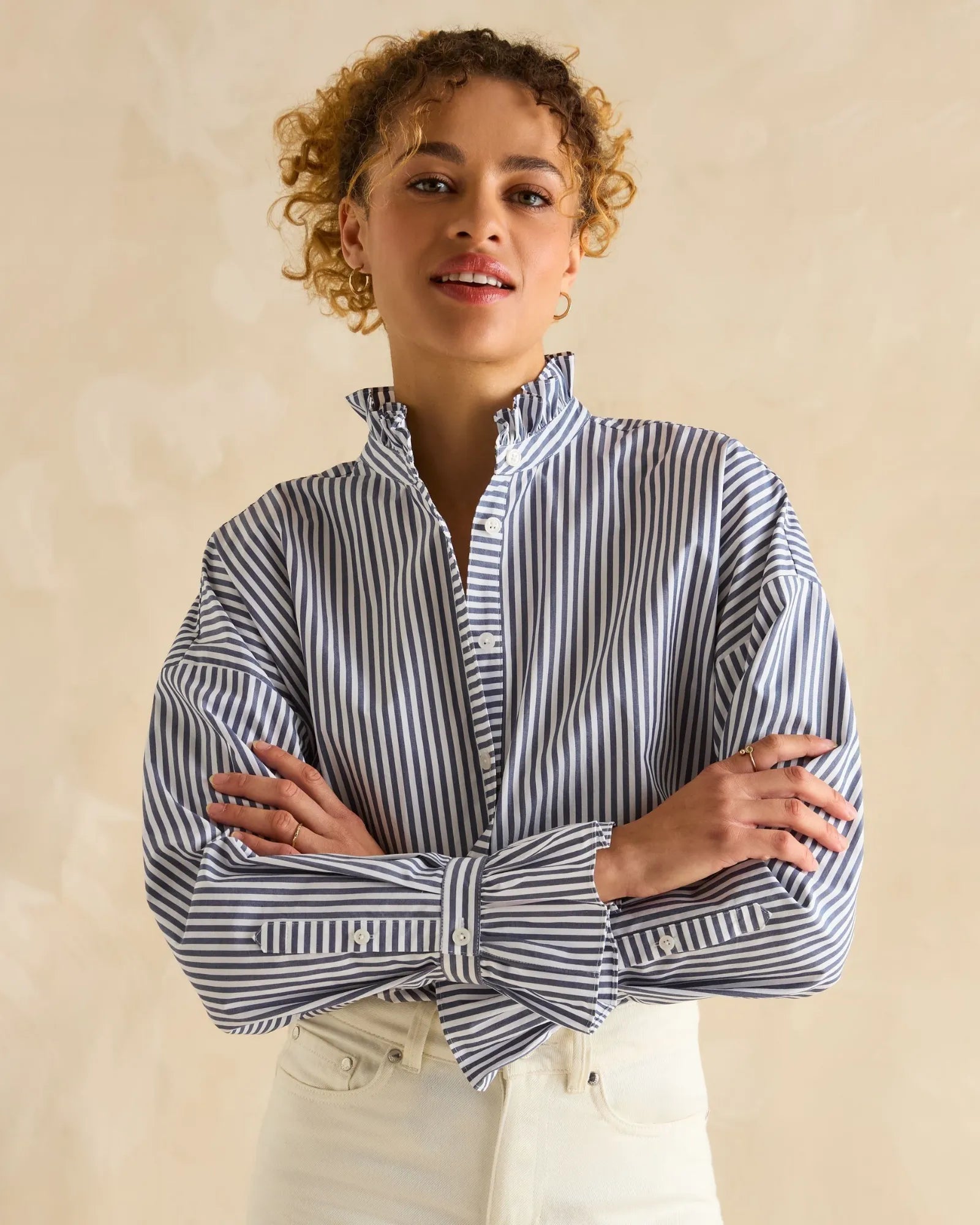 Mae Shirt - Navy