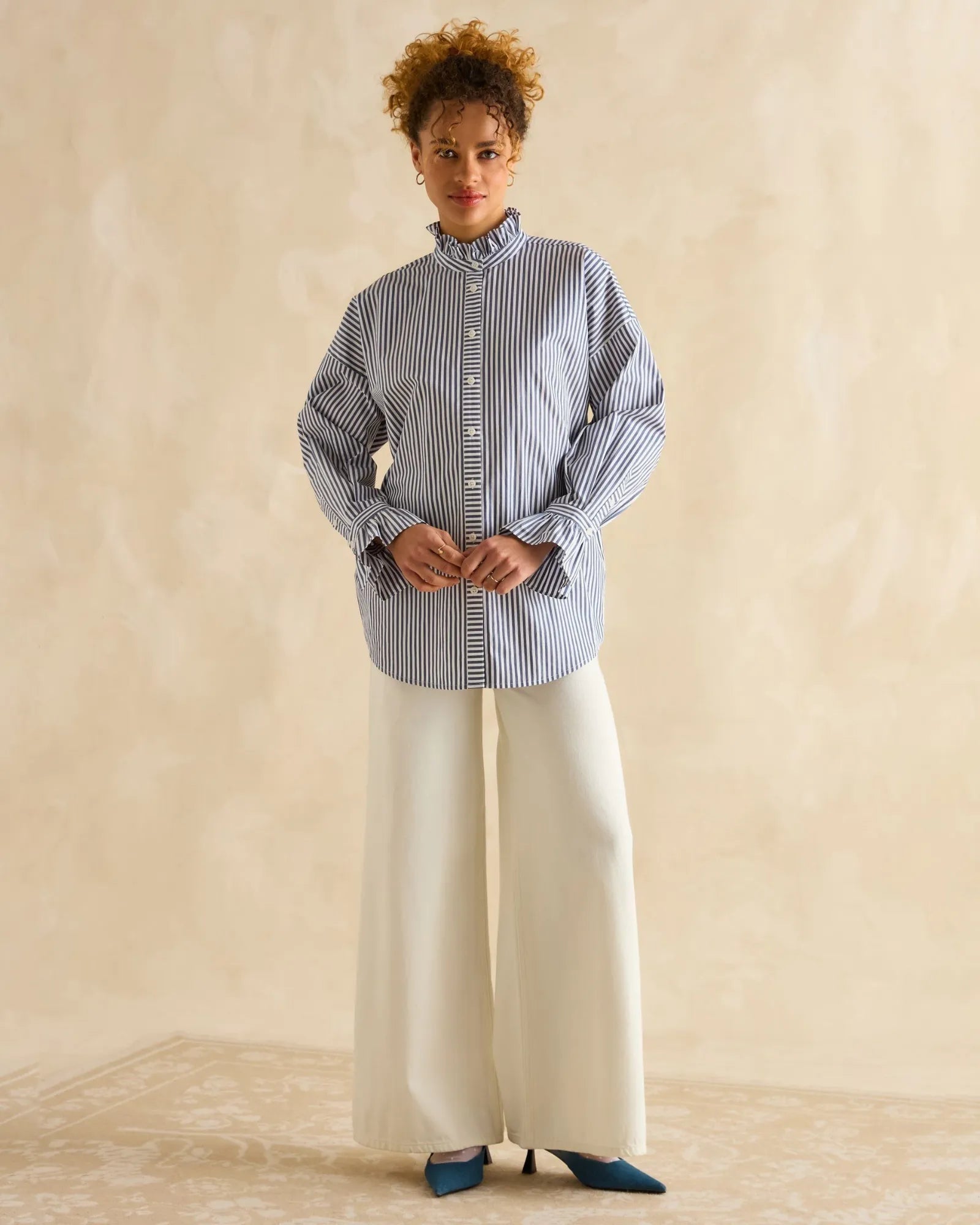 Mae Shirt - Navy