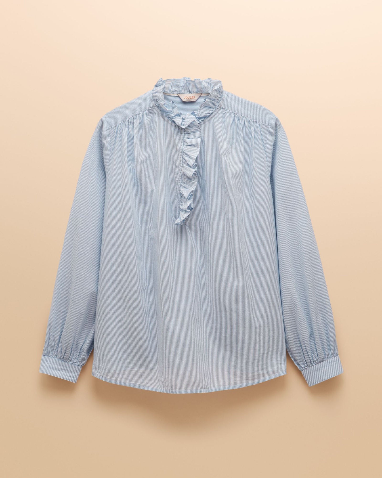 Melanie Blouse - Blue/White
