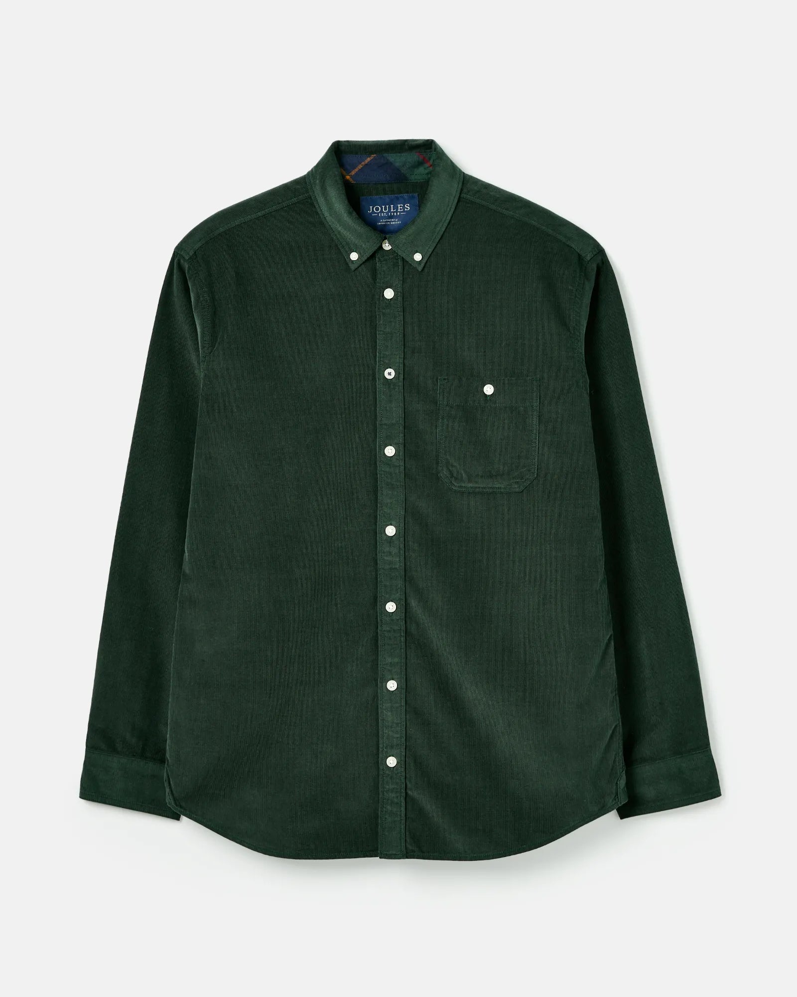 Miller Green Classic Fit Cord Shirt