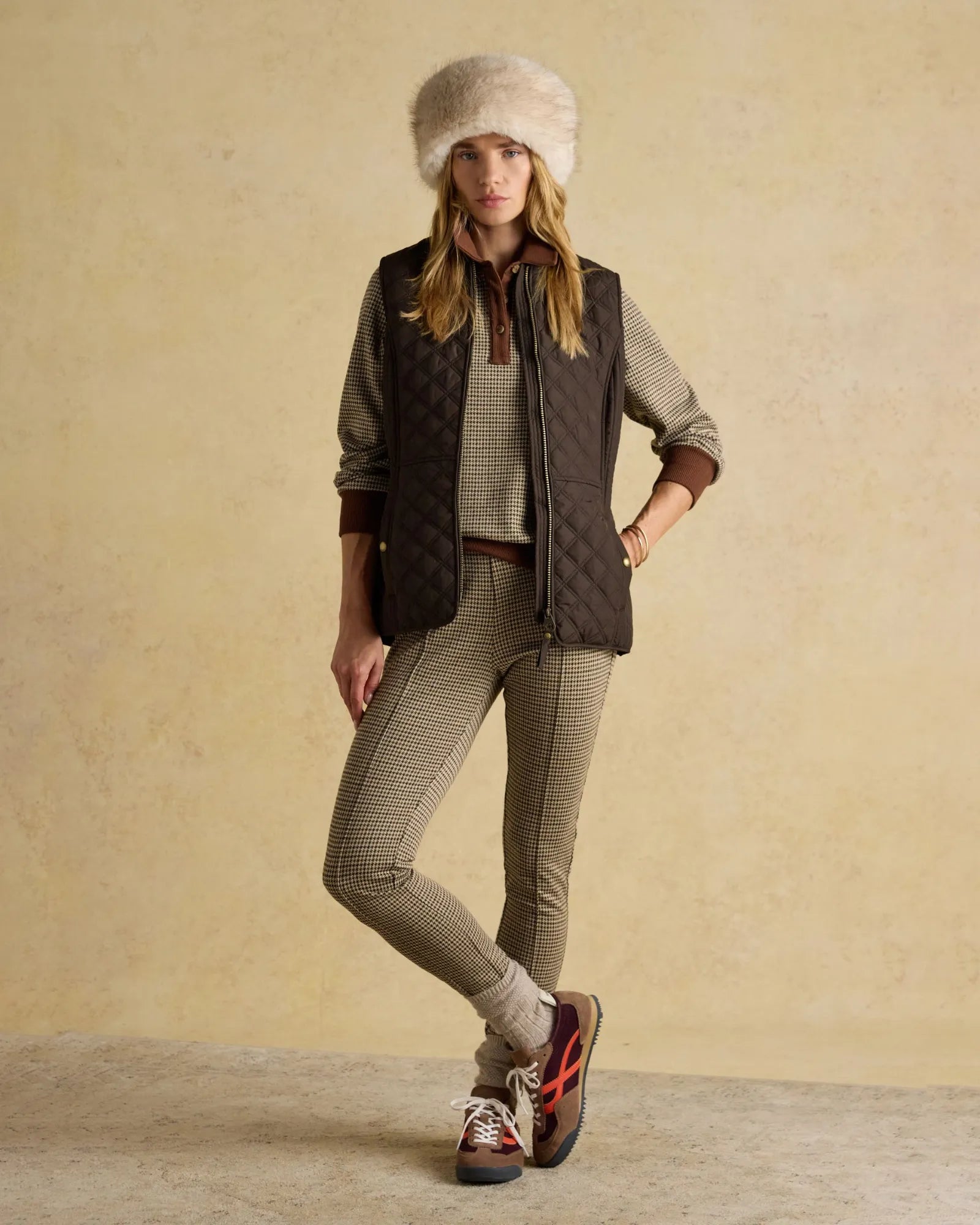 Minx Gilet - Brown