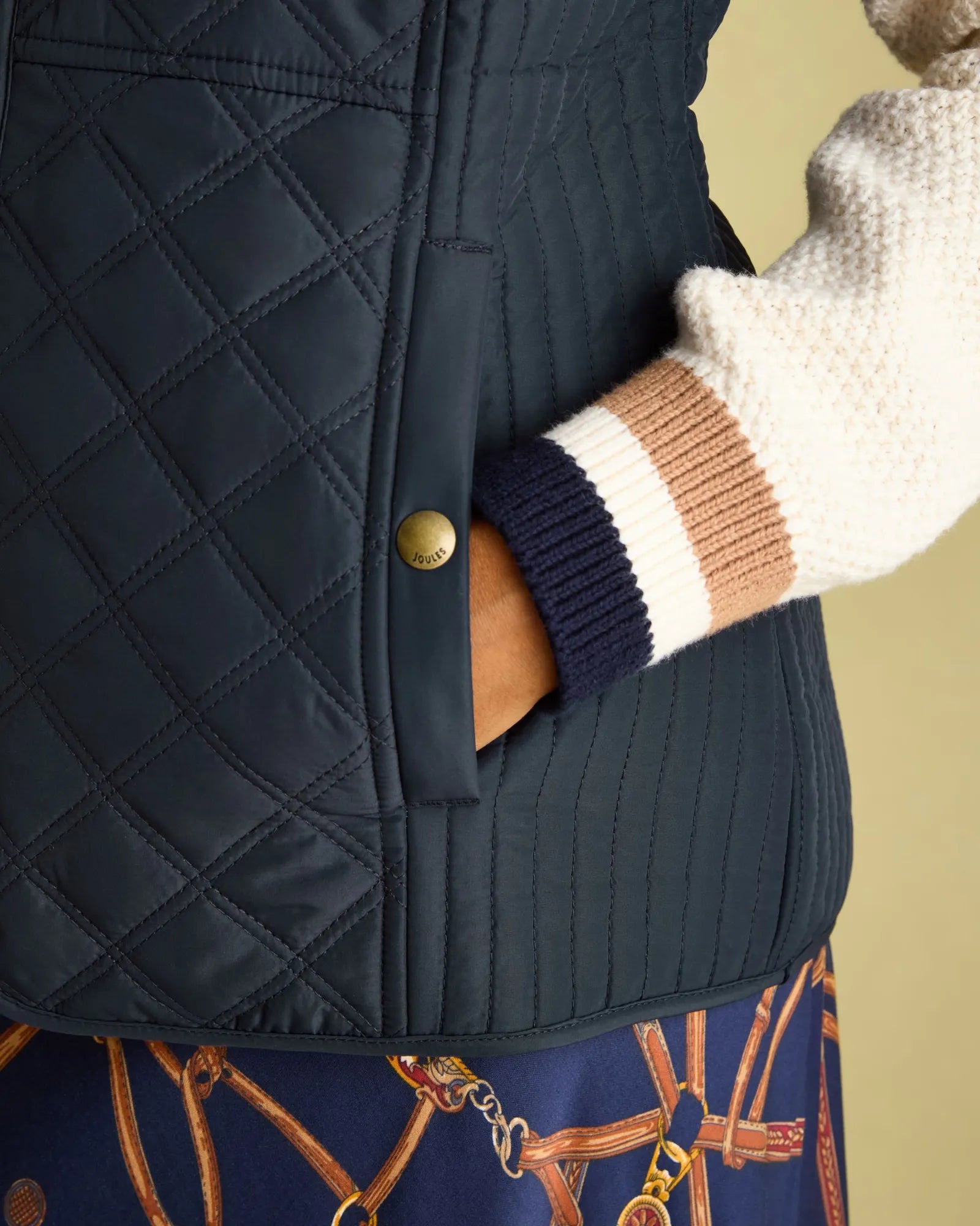 Minx Gilet - Navy Blue