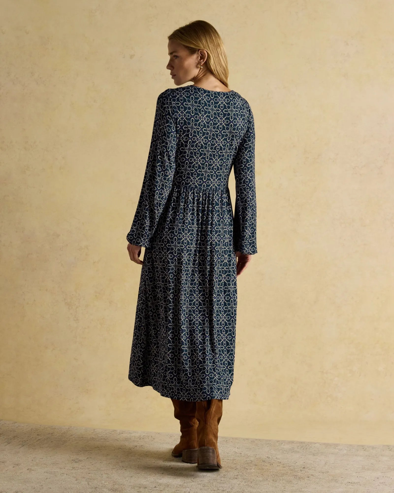 Nia Dress - Navy
