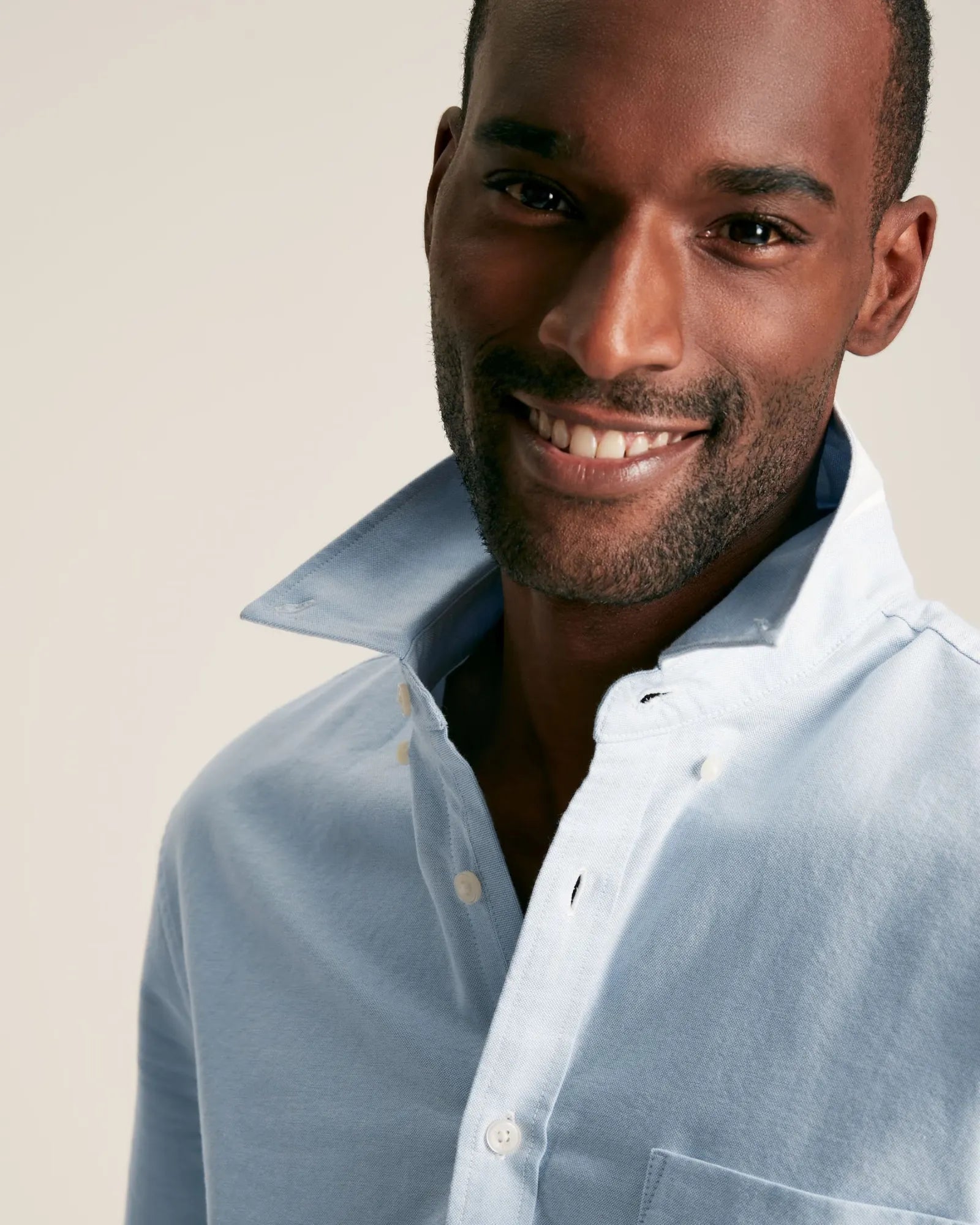 Oxford Blue Long Sleeve Classic Fit Shirt