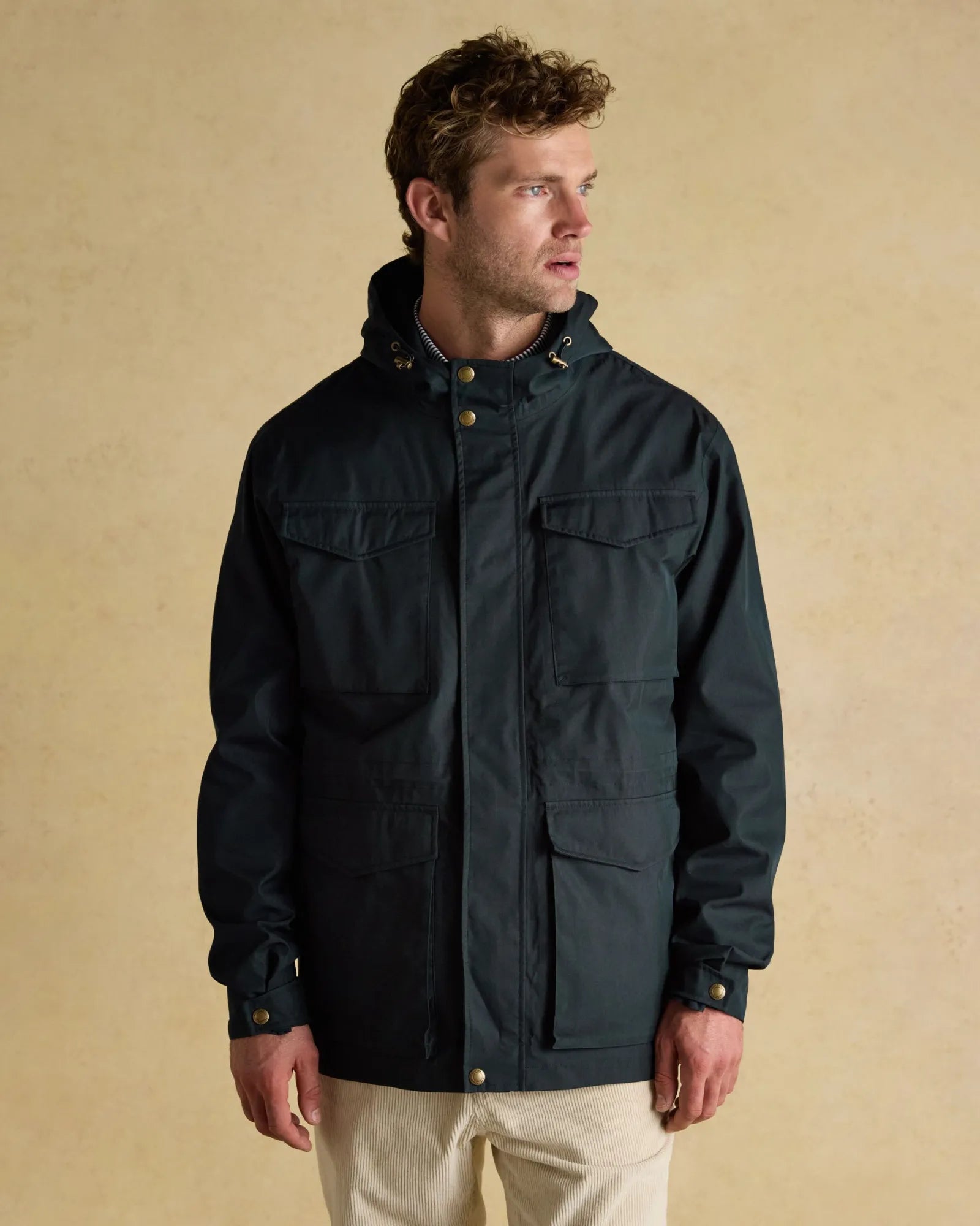 Joules Portman Navy Waterproof Raincoat – Beacon