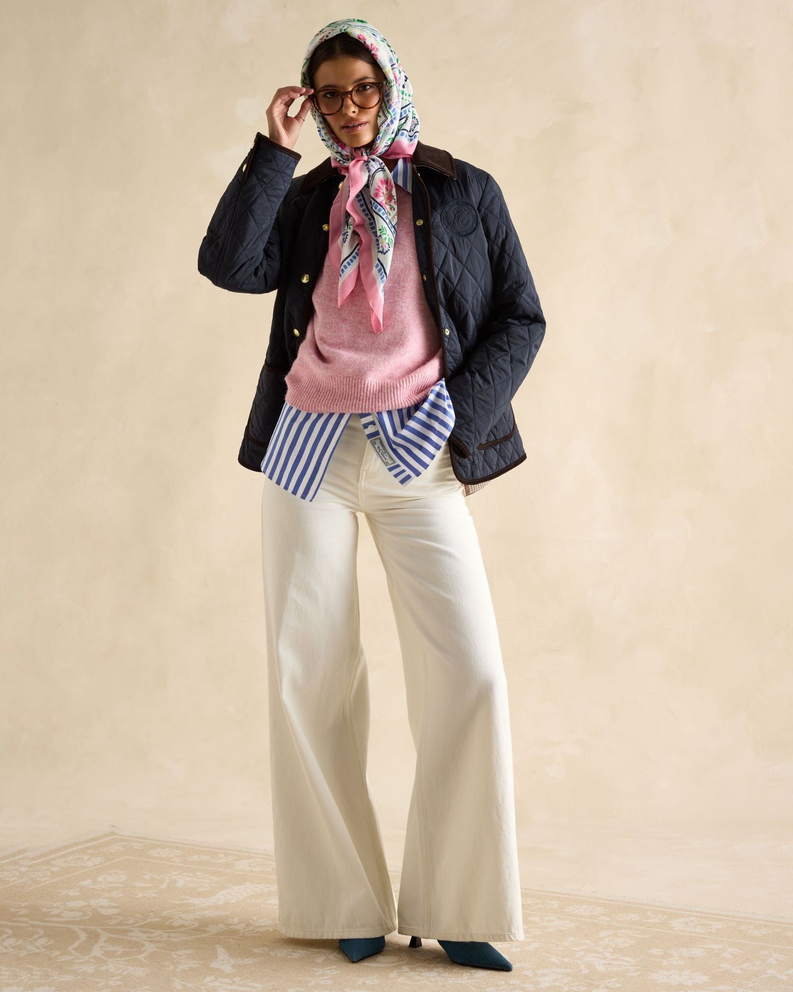 Quinn Coat - Navy Blue