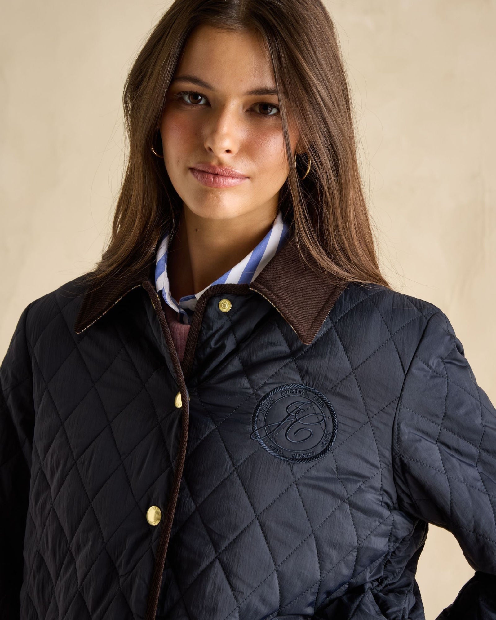 Quinn Coat - Navy Blue