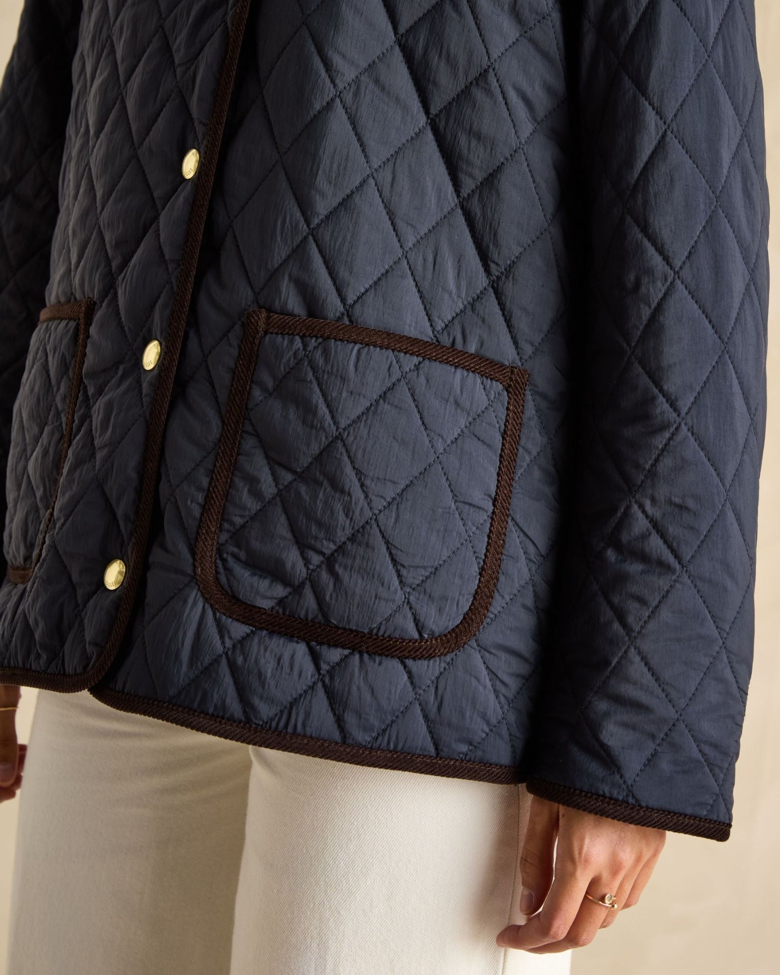 Quinn Coat - Navy Blue