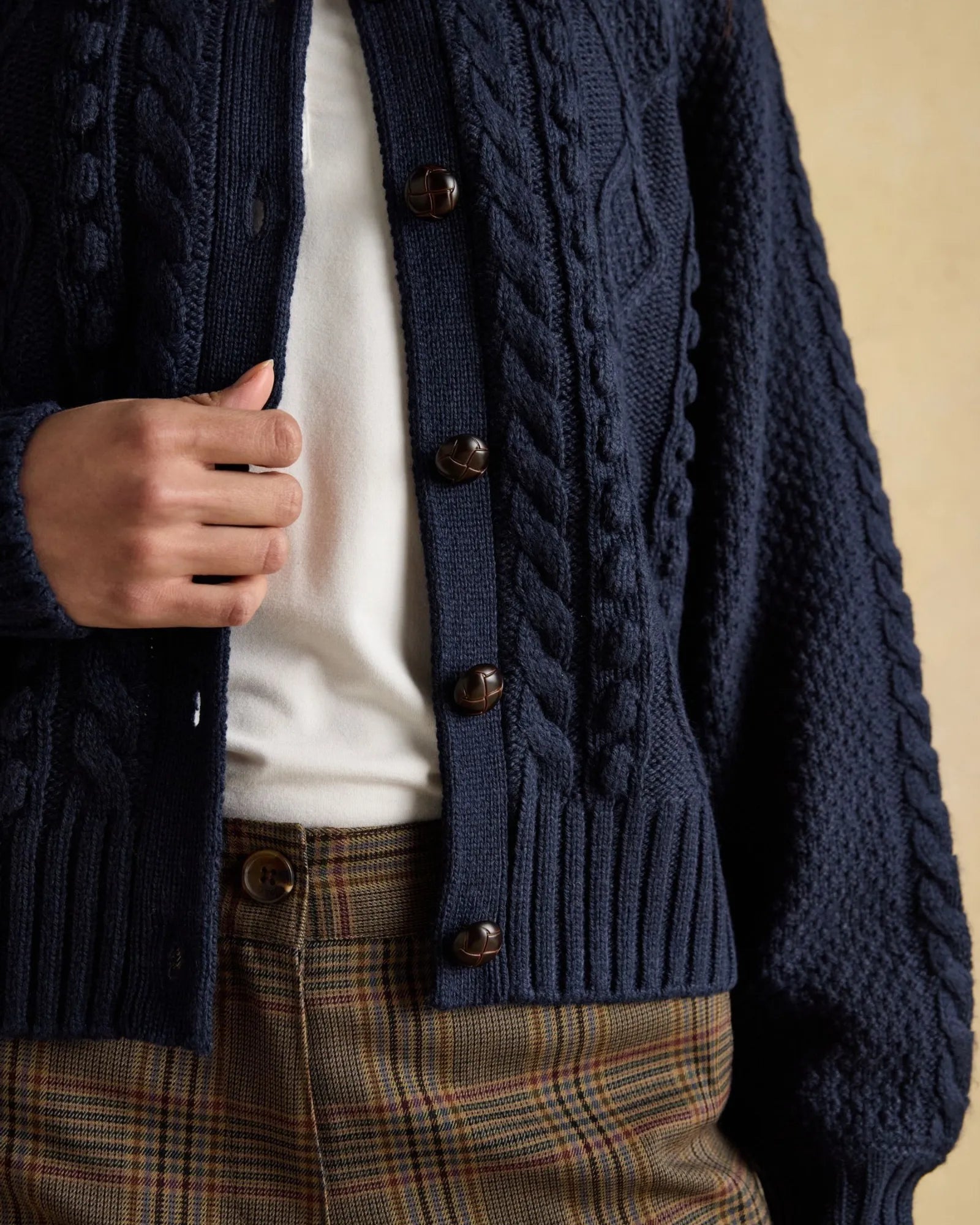 Rafferty Cardigan - Navy