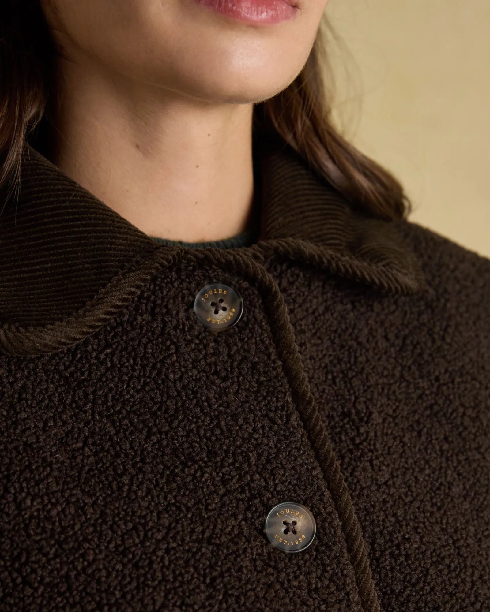 Sadie Fleece Jacket - Chocolate
