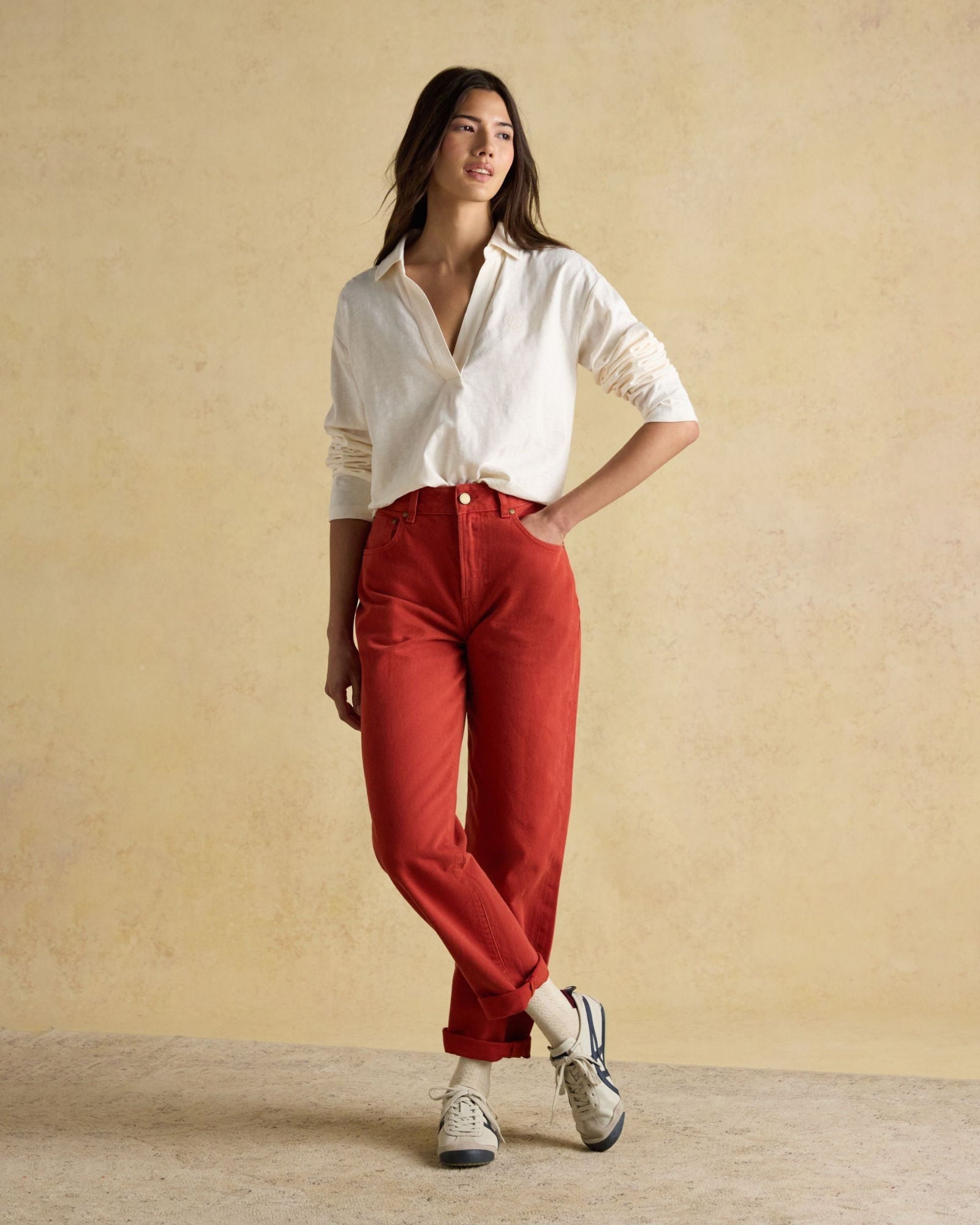 Tallie Top - Cream