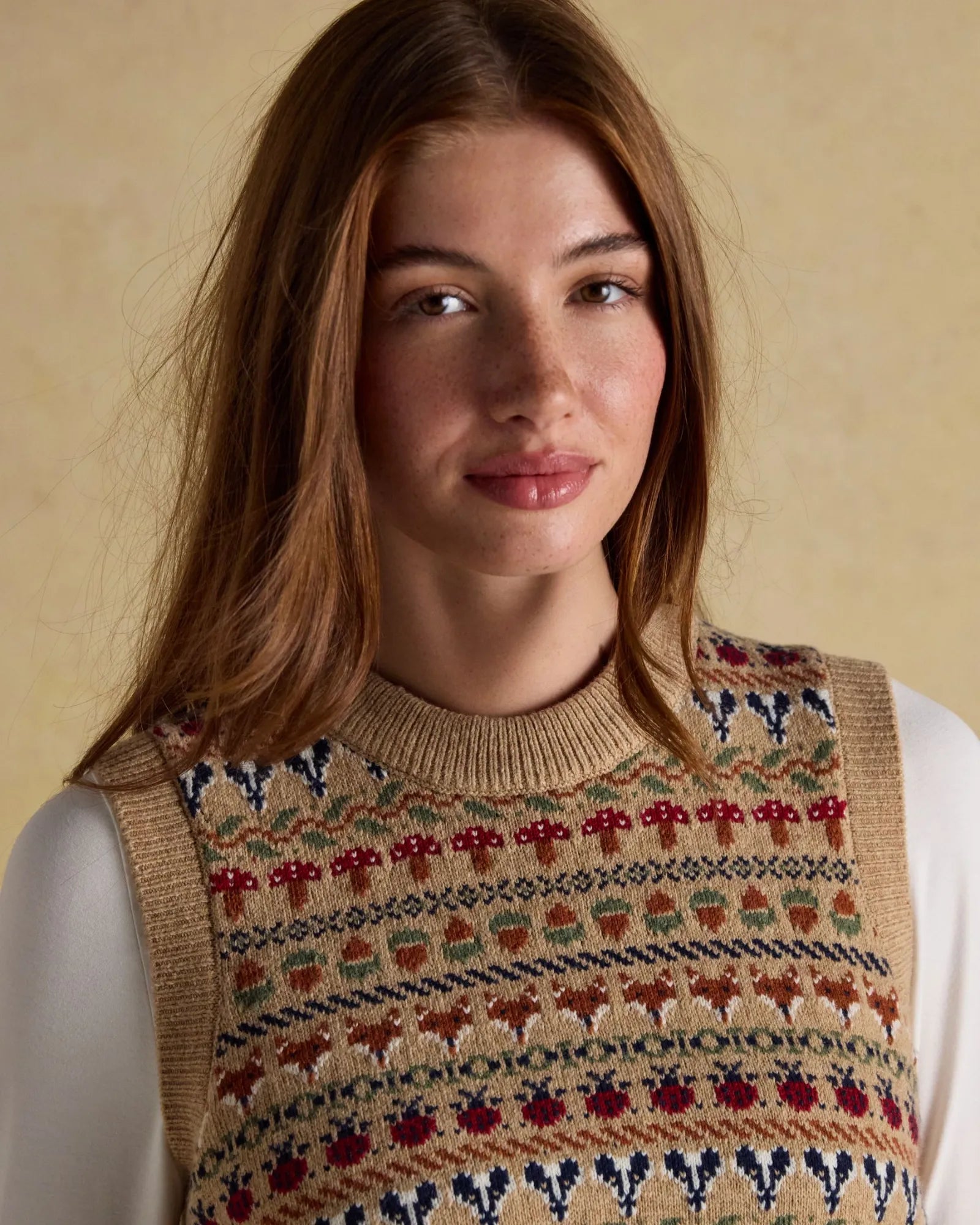 Woodland Vest - Oatmeal
