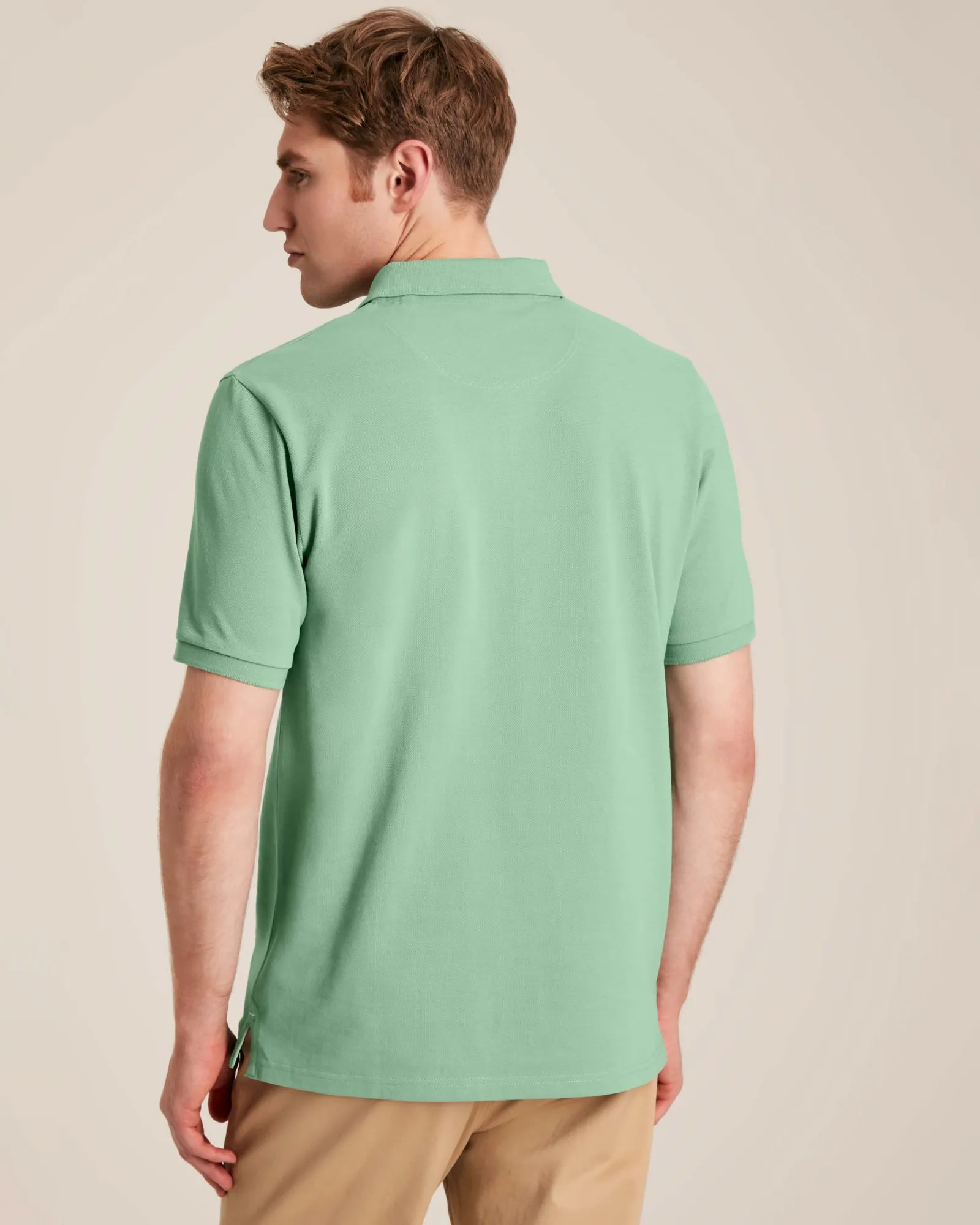 Woody Sporting Green Cotton Polo Shirt