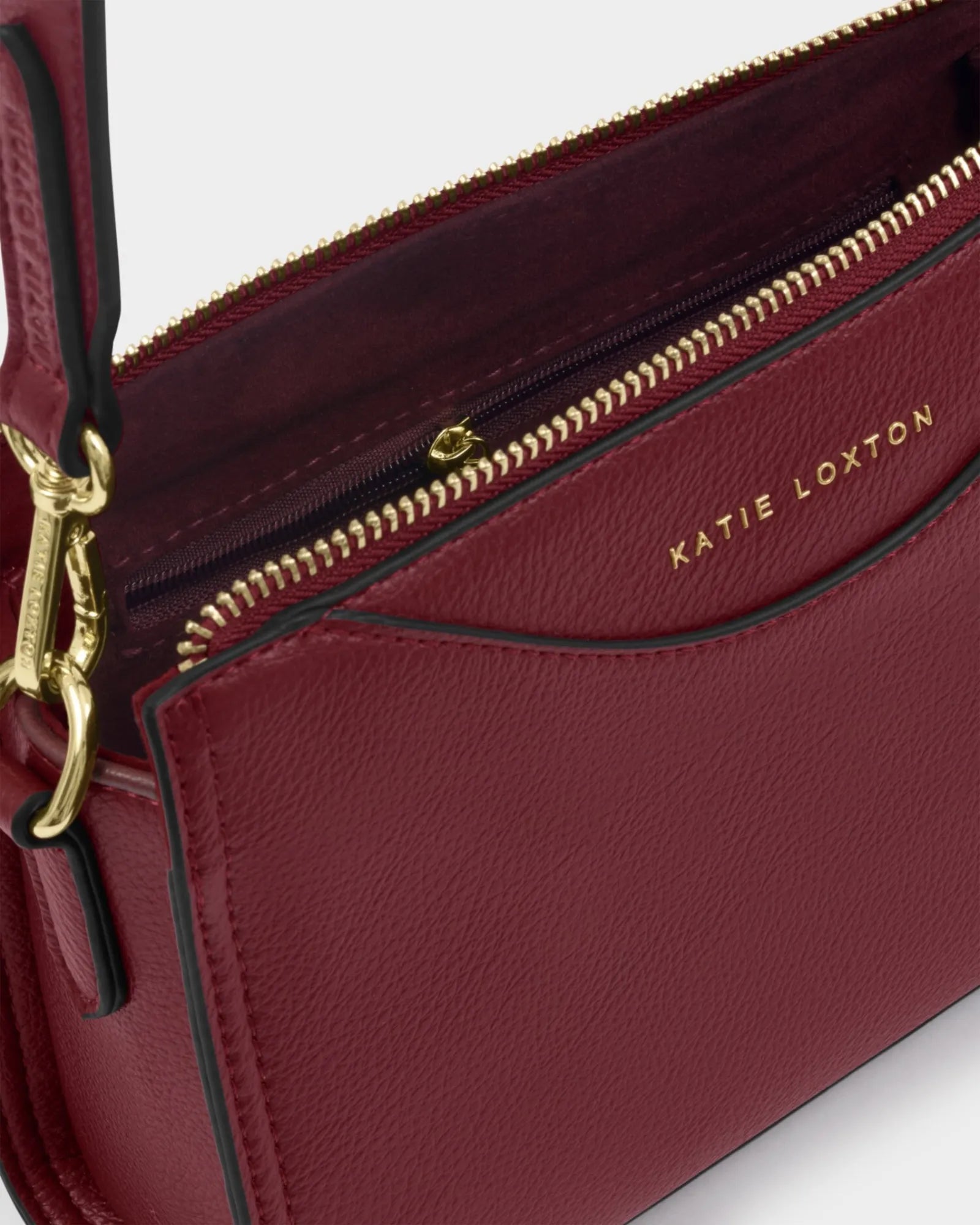 Alba Crossbody Bag - Cherry