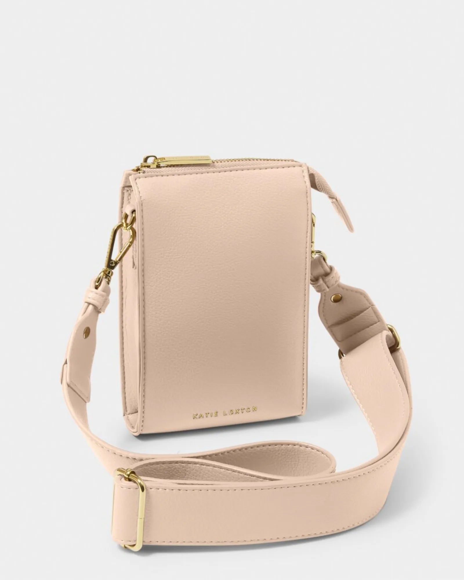 Effie Slim Crossbody Bag - Nude Pink