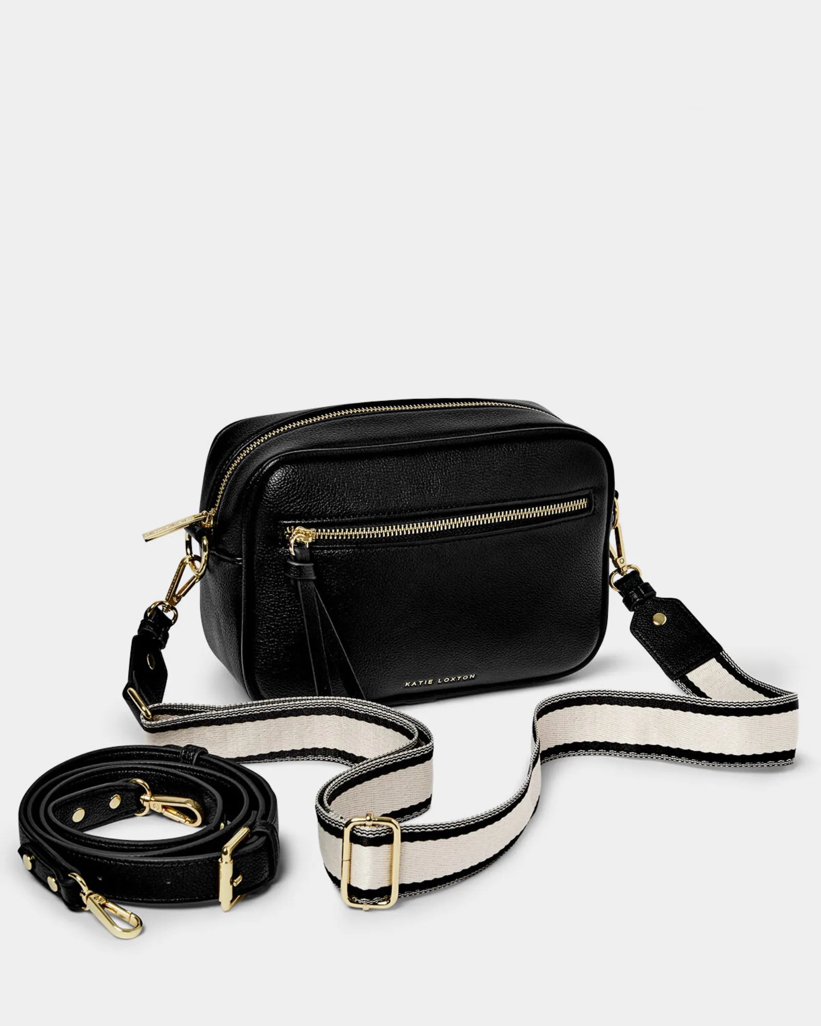 Hallie Crossbody Bag - Black