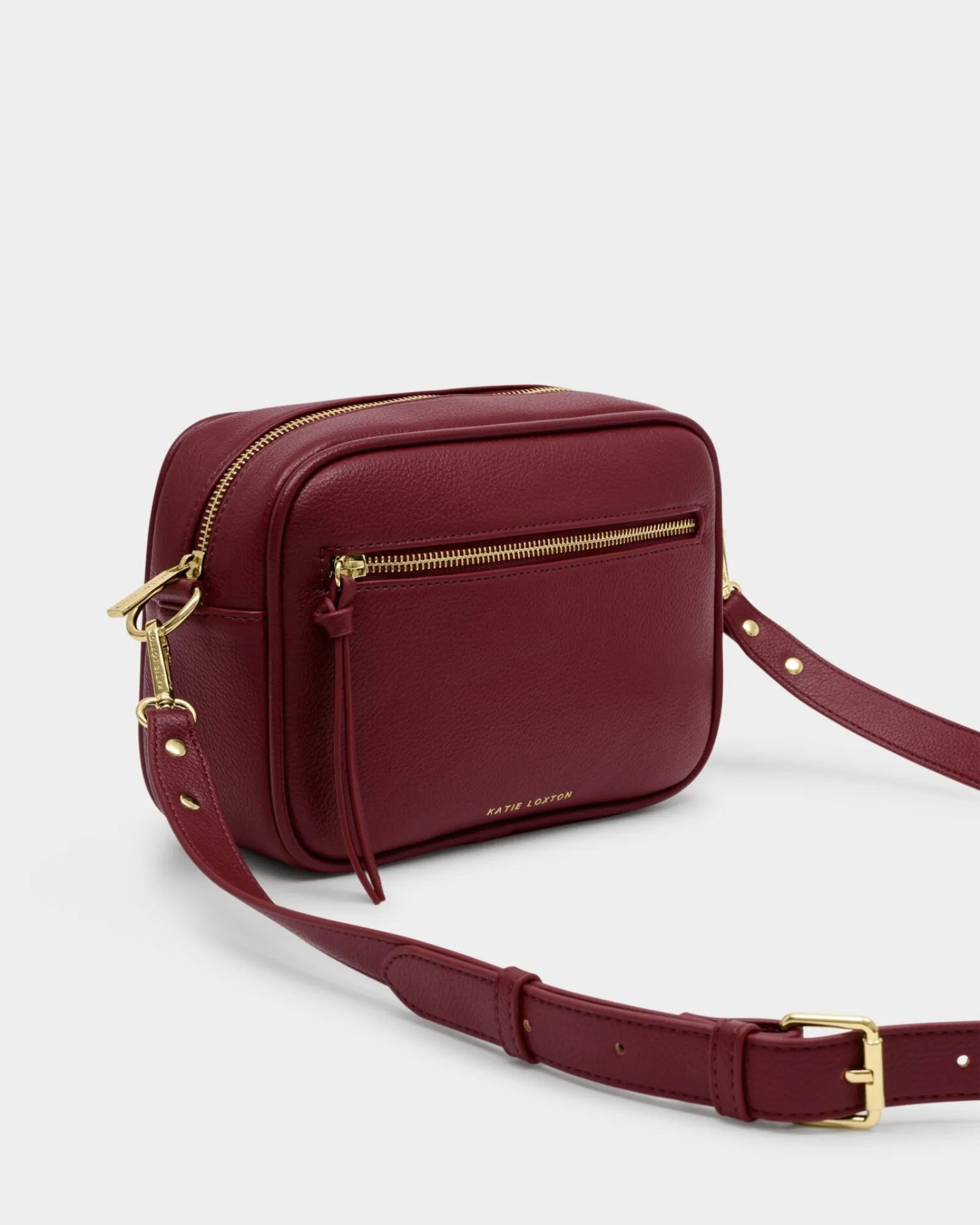 Hallie Crossbody Bag - Cherry