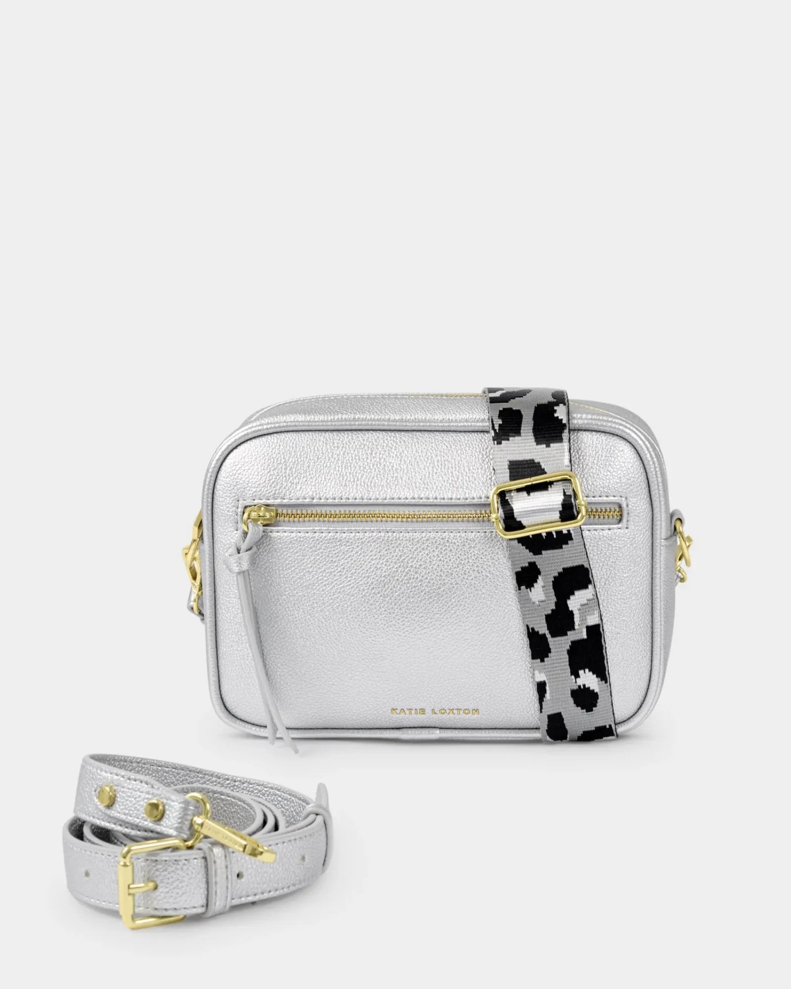 Hallie Crossbody Bag - Silver