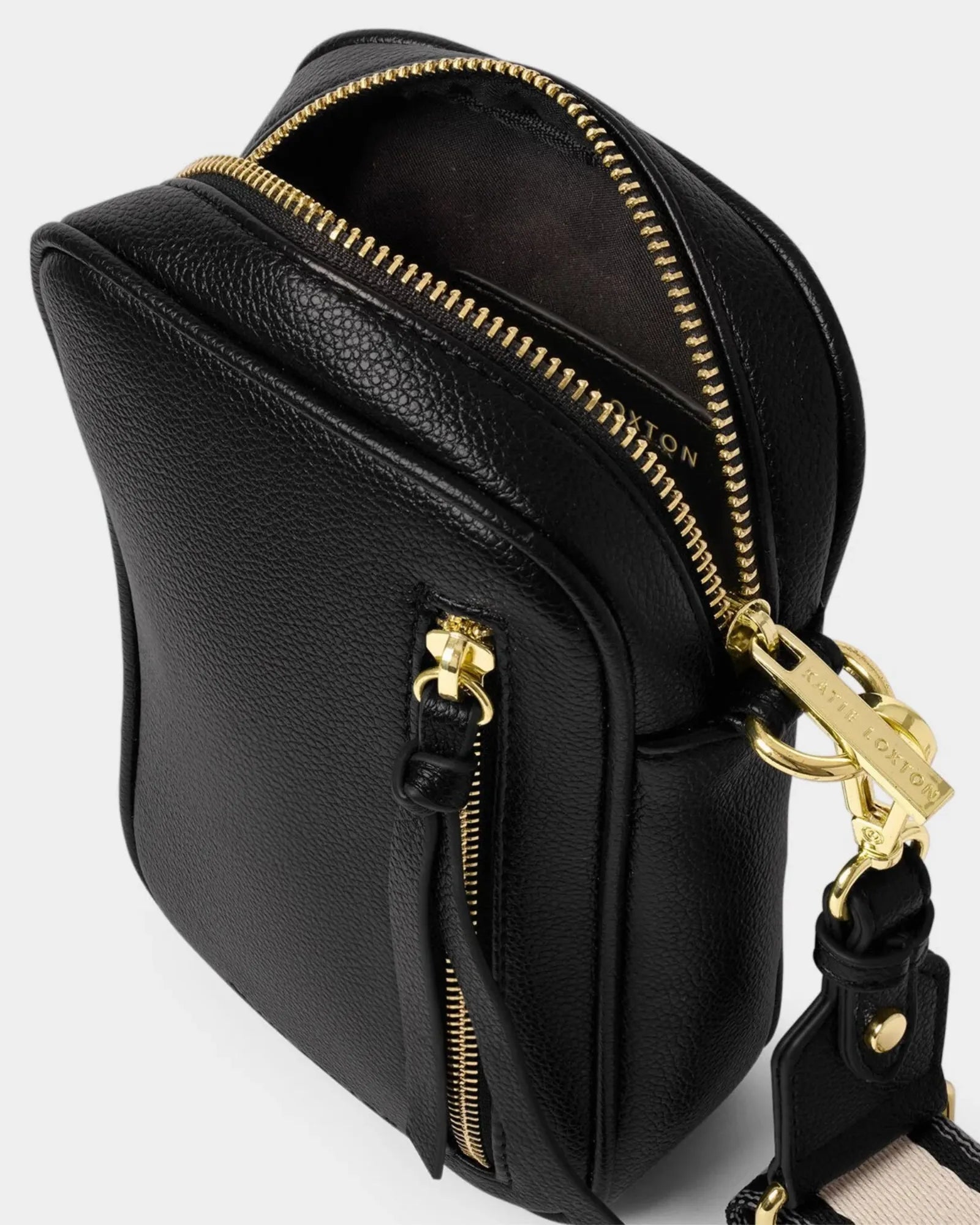 Hallie Small Crossbody Bag - Black