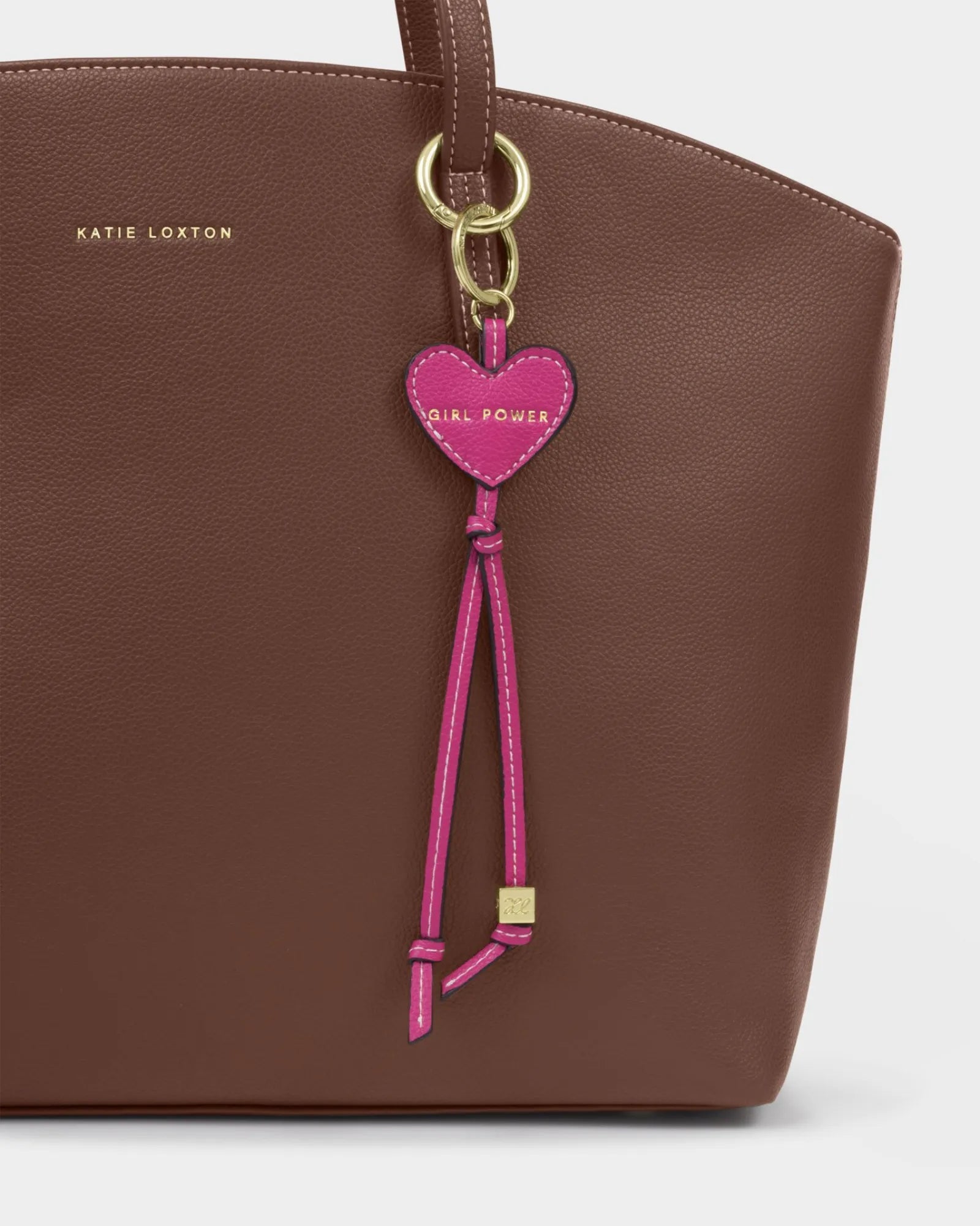 Hear Bag Charm Keyring - Girl Power