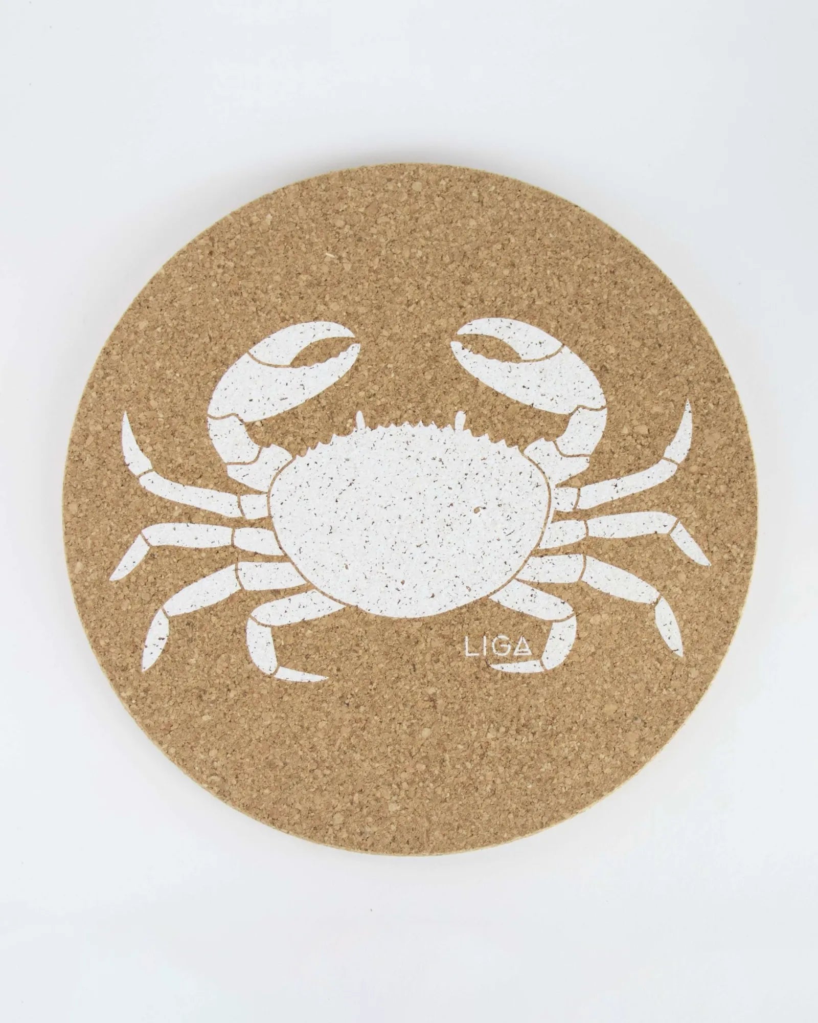 Cork Placemat - Crab