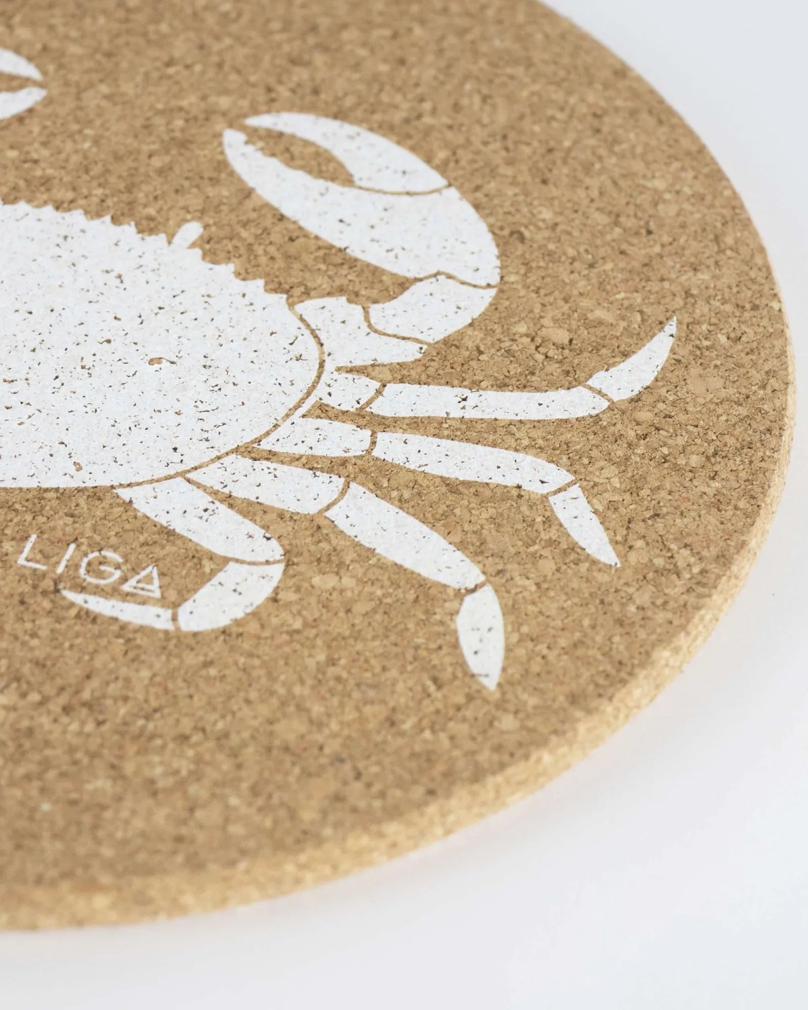 Cork Placemat - Crab