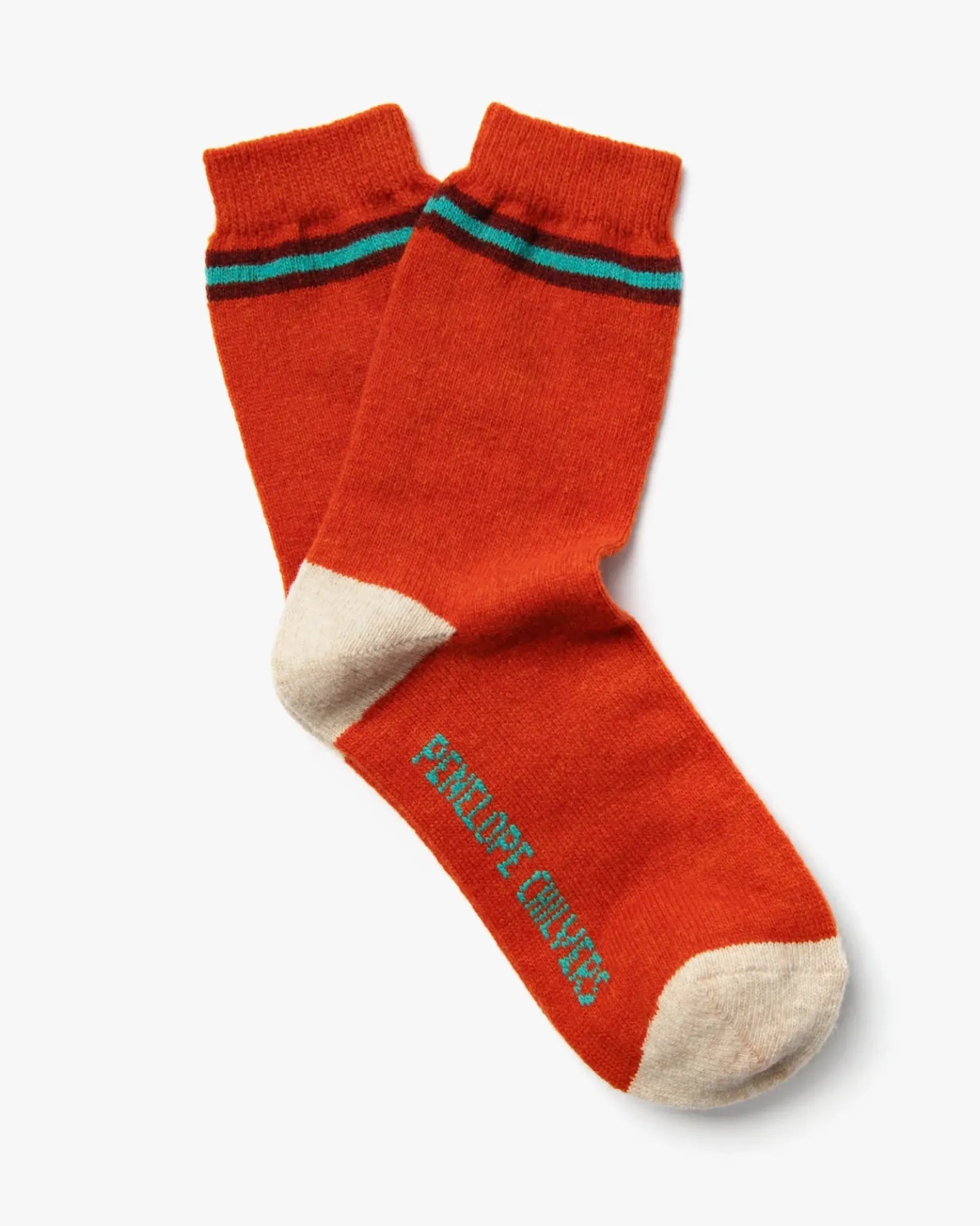 Wool Socks - Orange