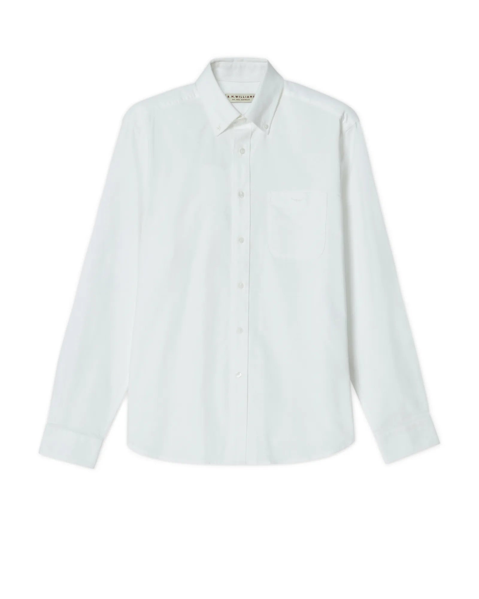 Collins Button Down Shirt - White