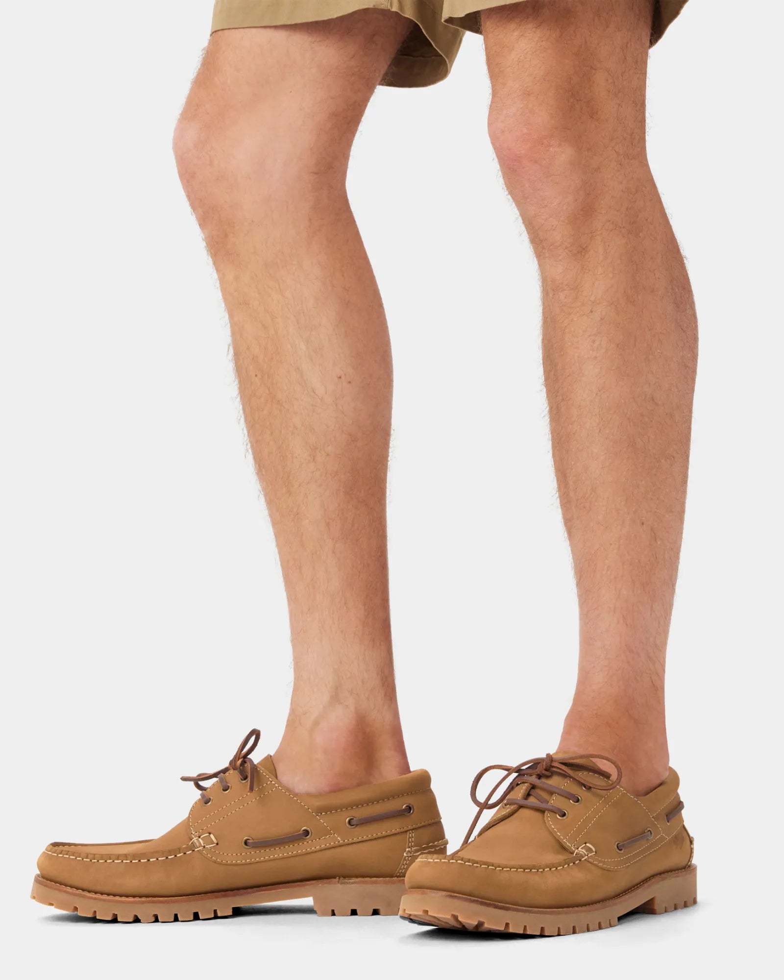 Dockyard Moccasin Boat Shoe - Tan