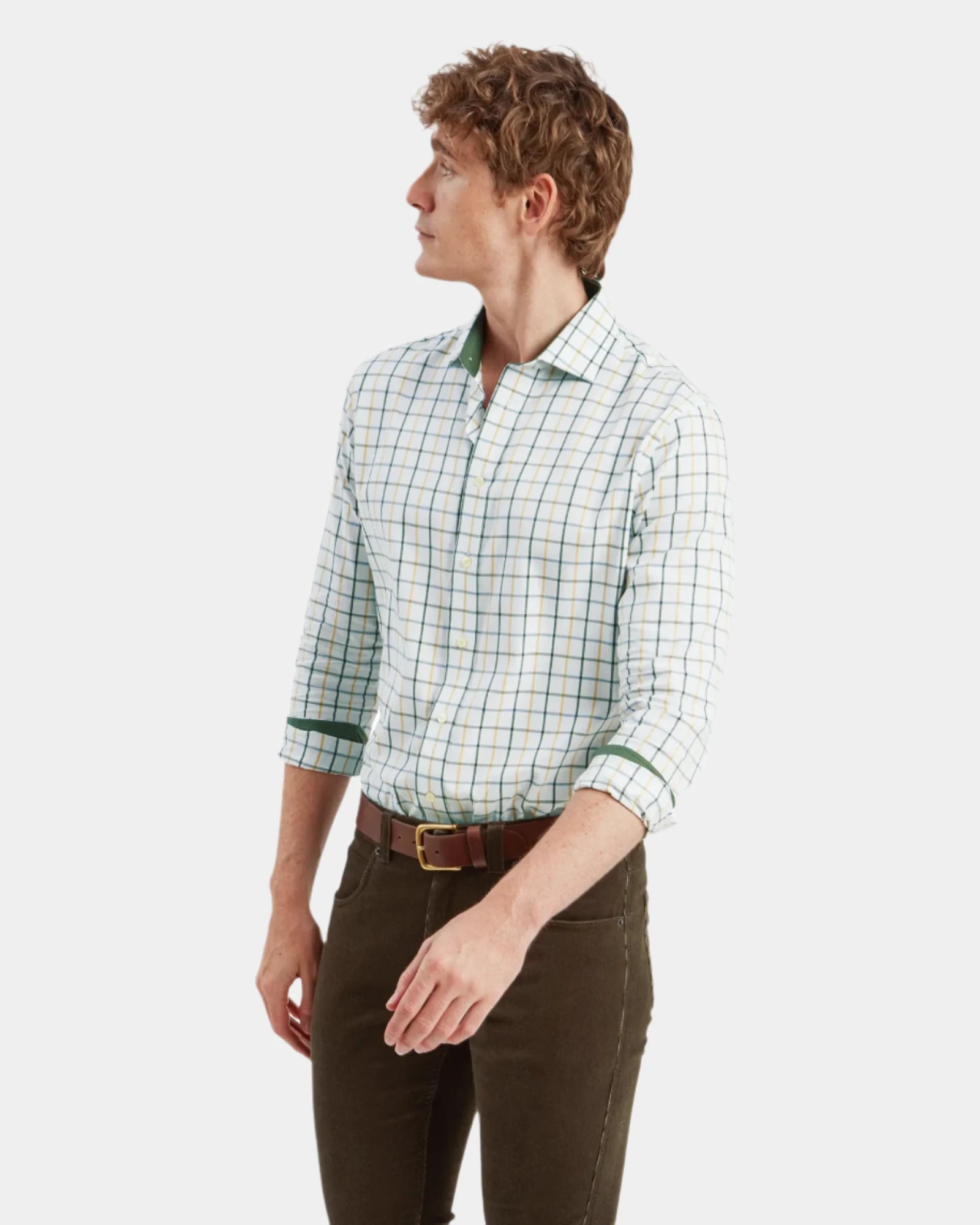 Baconsthorpe Tailored Shirt - Woodland Check