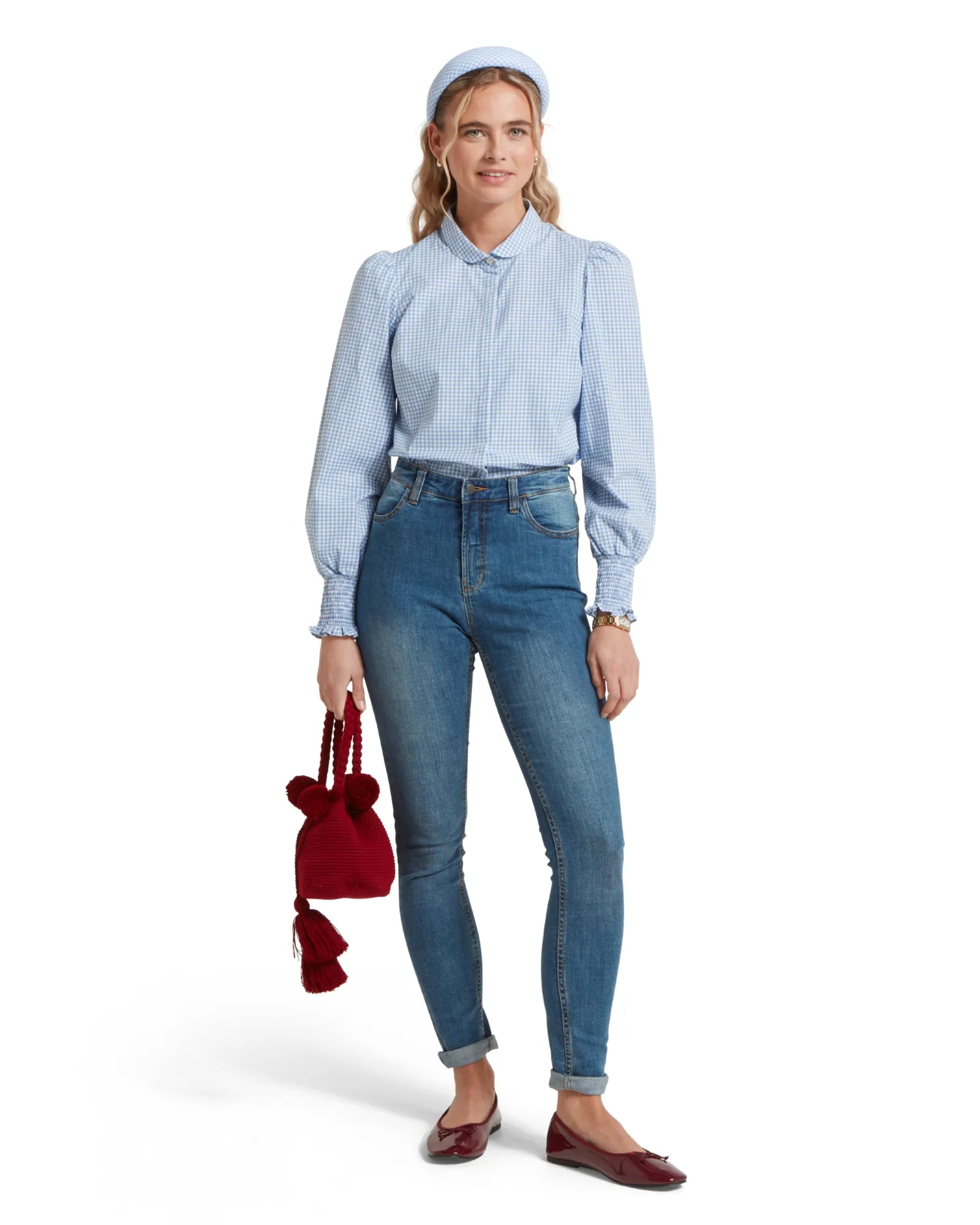 Flora Shirt - Denim Blue