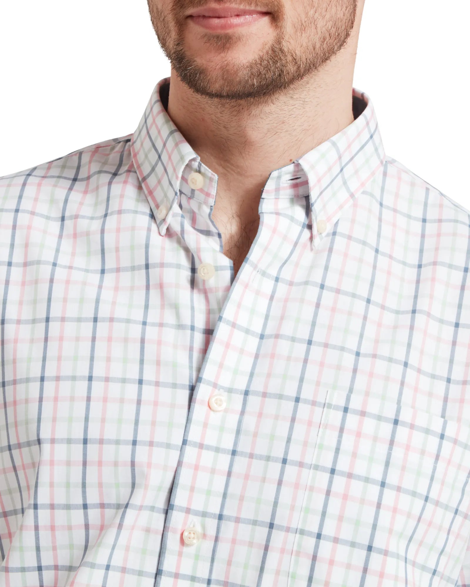 Holkham Classic Shirt - Blue/Red