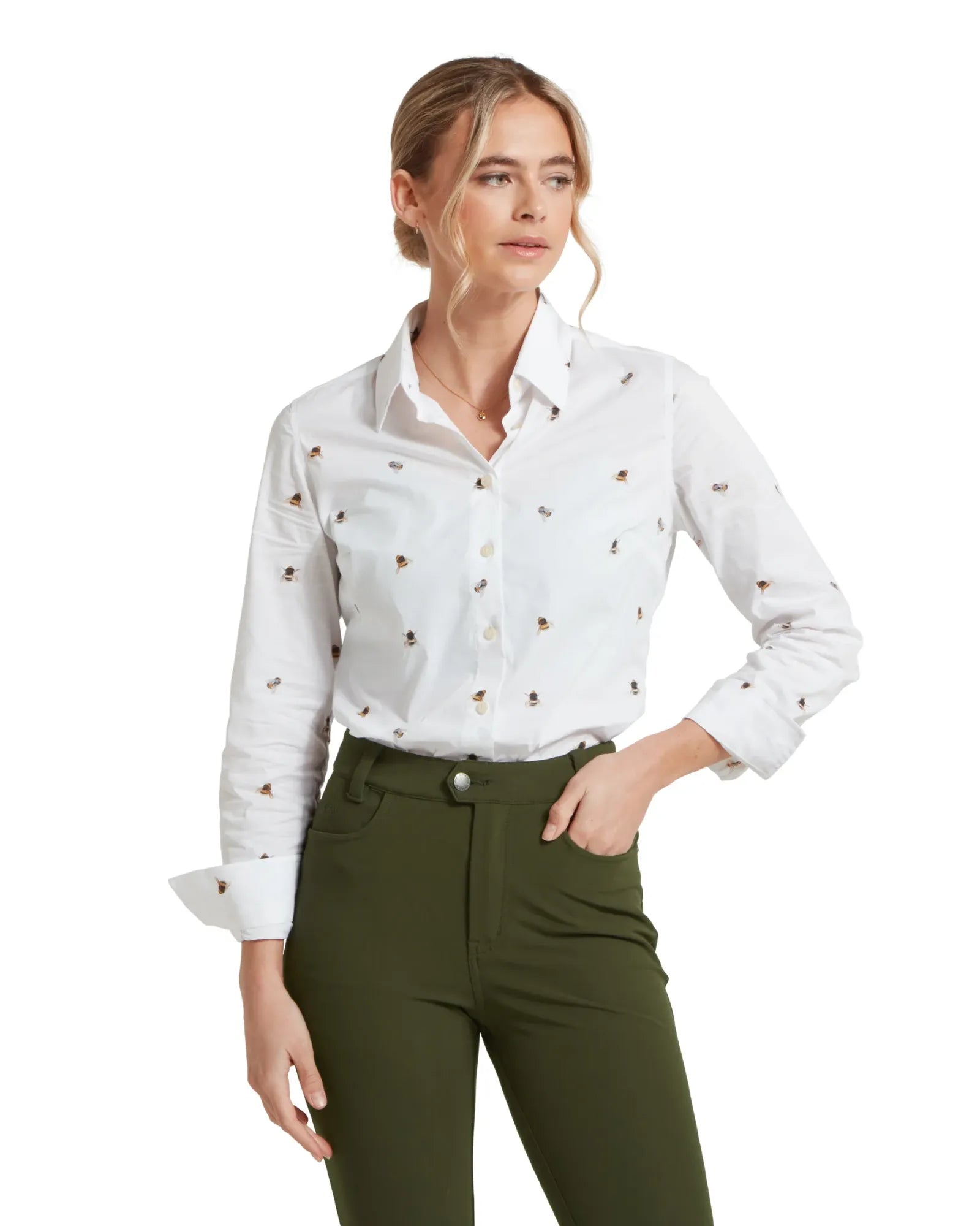Norfolk Shirt - Painted Bee